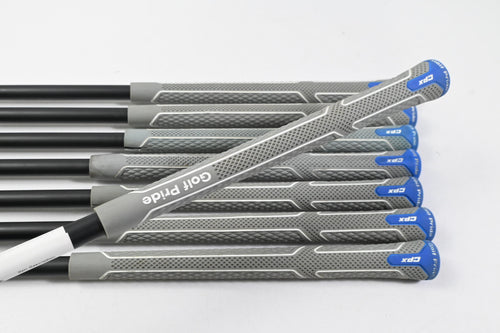 Callaway Elyte Irons / 5-PW+GW+SW / Stiff Flex MMT Black 80 Shafts