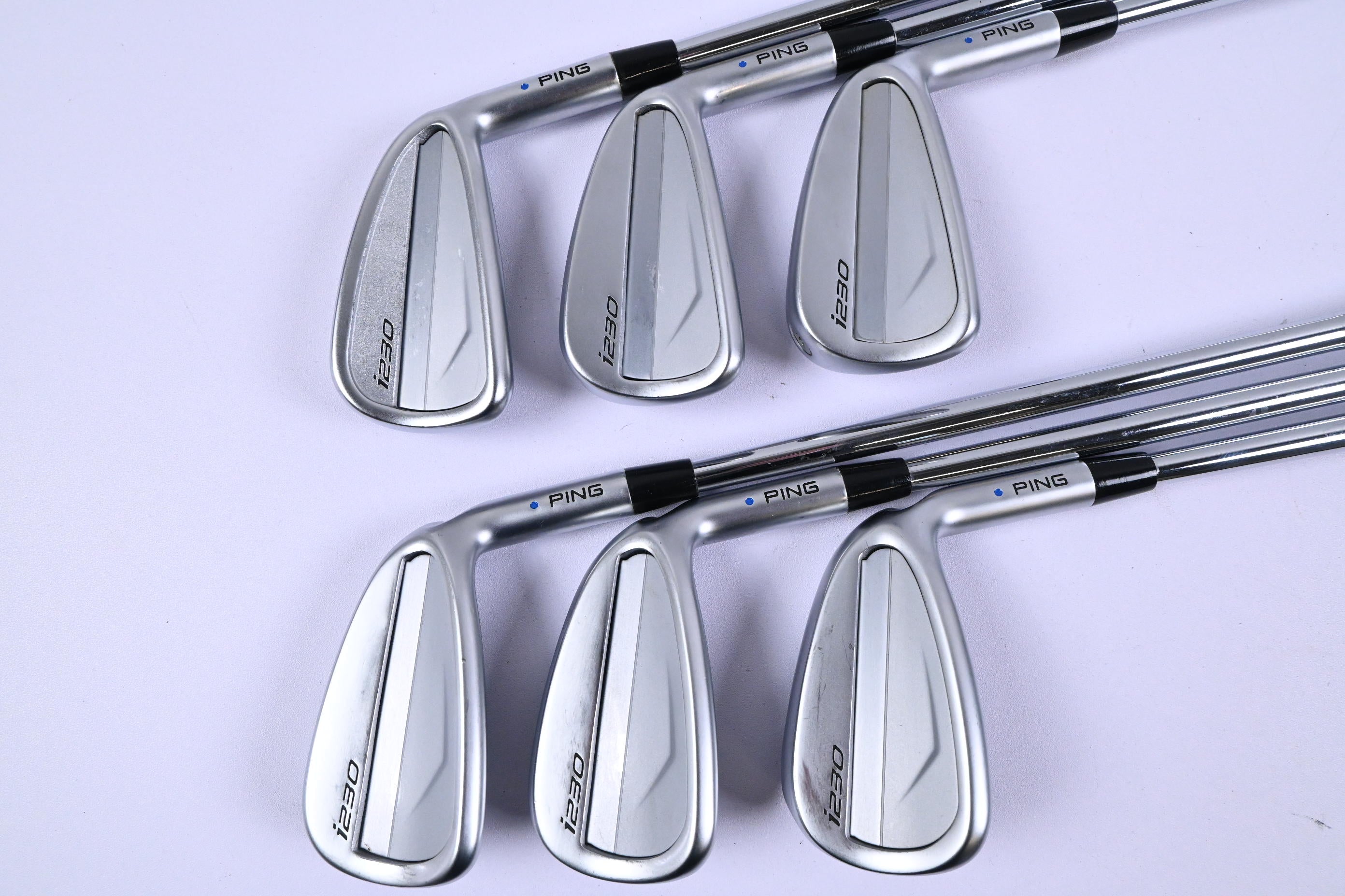 Ping i230 Irons / 5-PW / Blue Dot / Stiff Flex Dynamic Gold 105 S300 Shafts