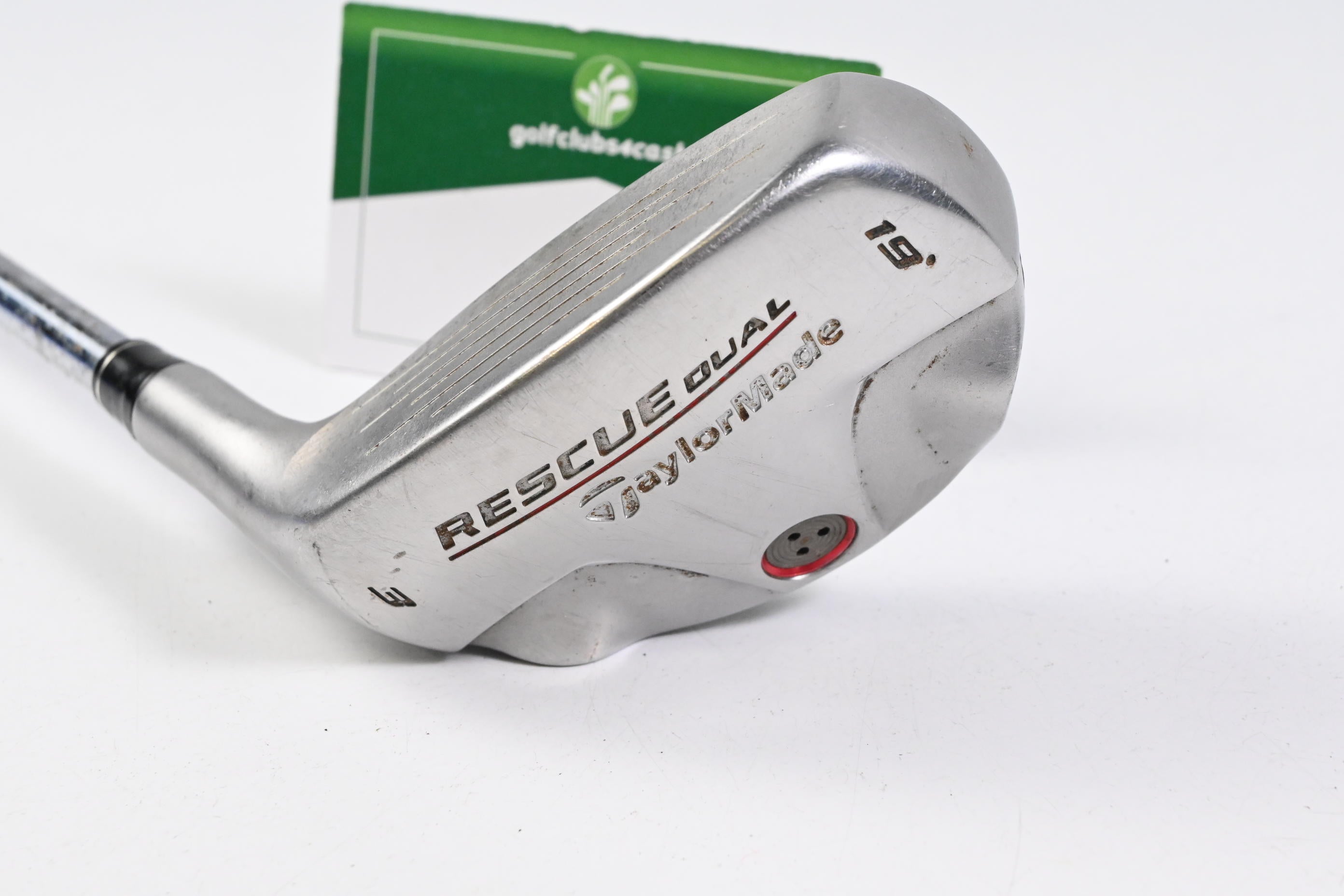 Left Hand Taylormade Rescue Dual #3 Hybrid / 19 Degree / Regular Flex Taylormade