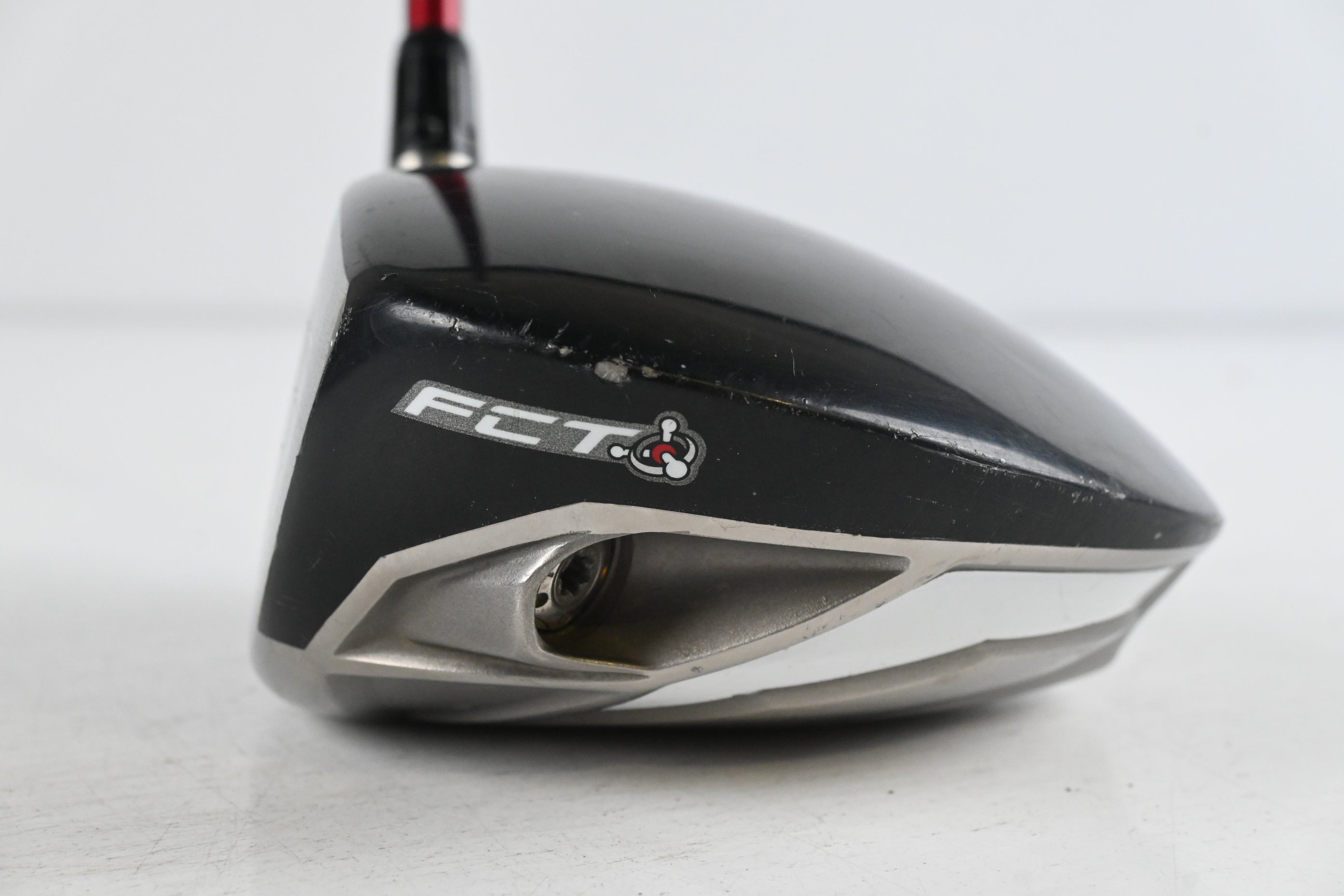 Left Hand Taylormade R9 Driver / 9.5 Degree / Stiff Flex Fujikura Motore 65