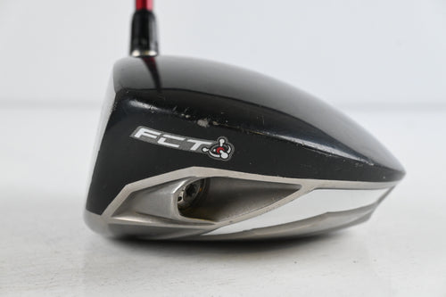 Left Hand Taylormade R9 Driver / 9.5 Degree / Stiff Flex Fujikura Motore 65