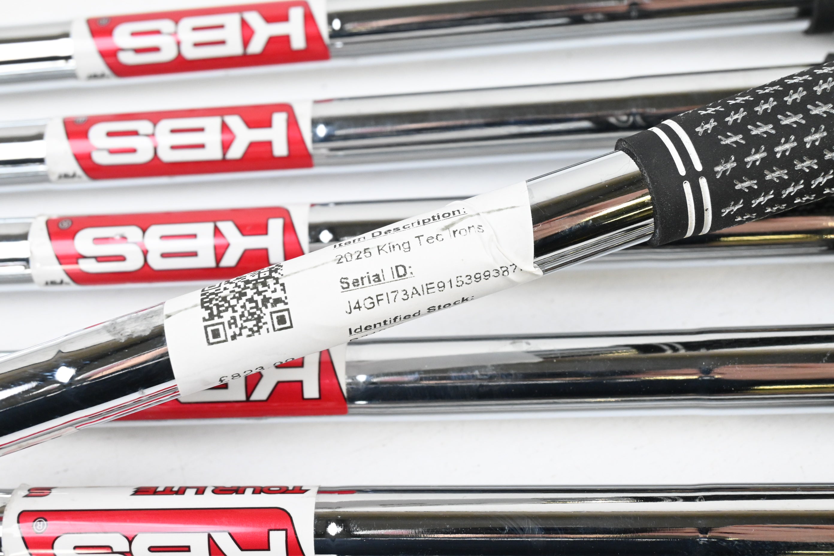 Cobra 2025 King Tec Irons / 4-PW / Stiff Flex KBS Tour Lite Shafts