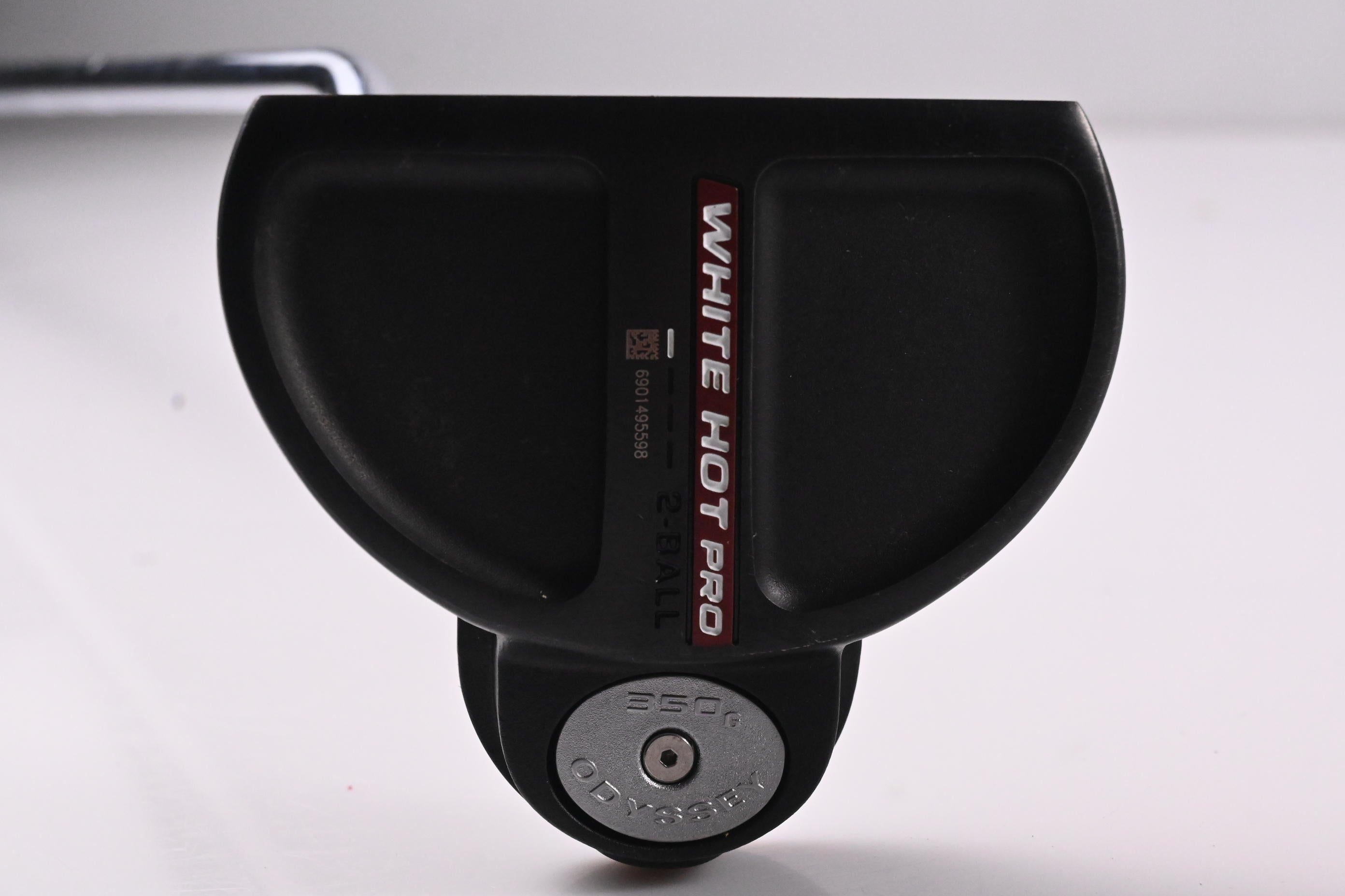Left Hand Odyssey White Hot Pro Black 2-Ball Putter / 34 Inch
