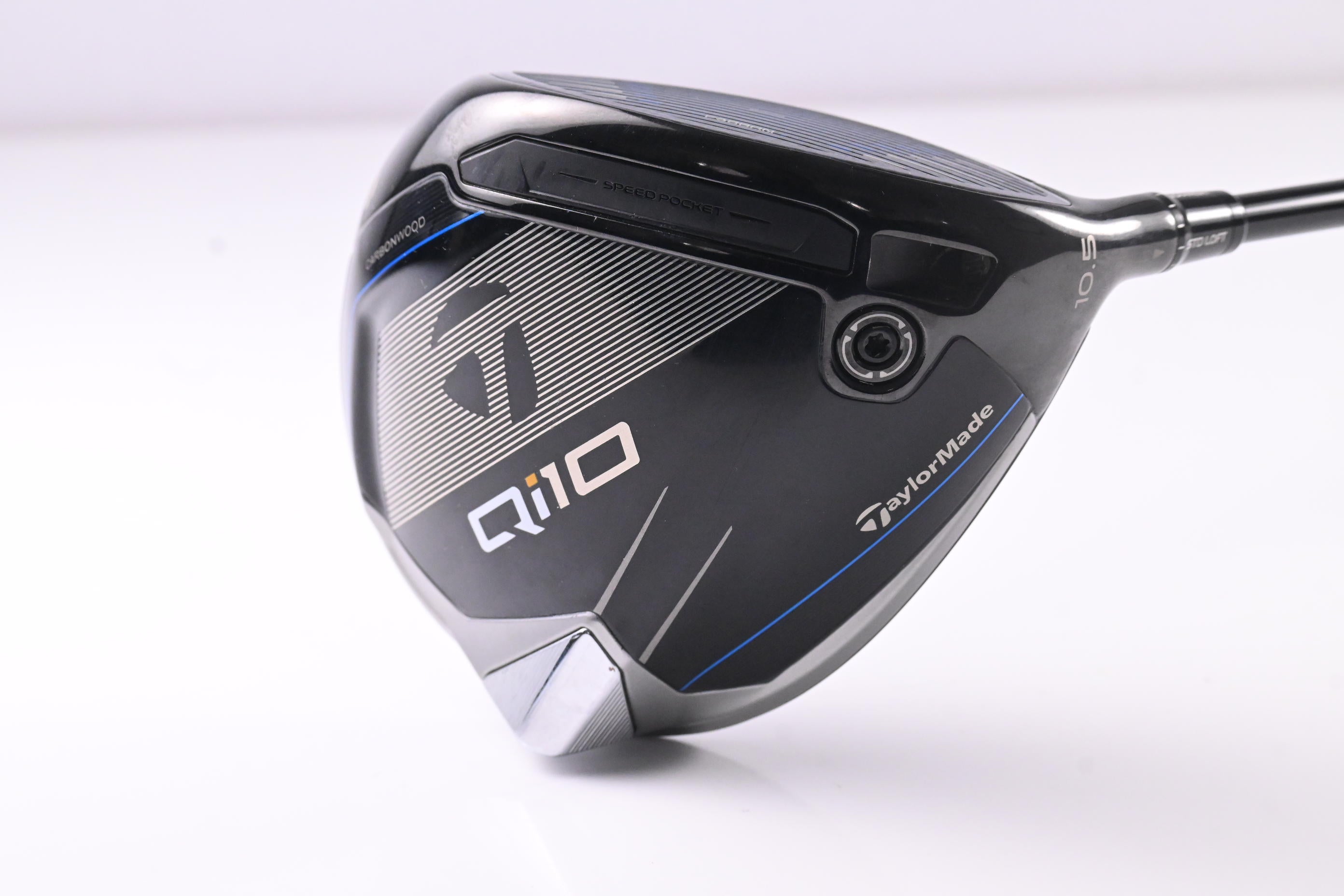 Taylormade Qi10 Driver / 10.5 Degree / Stiff Flex Ventus TR Blue 5 Shaft