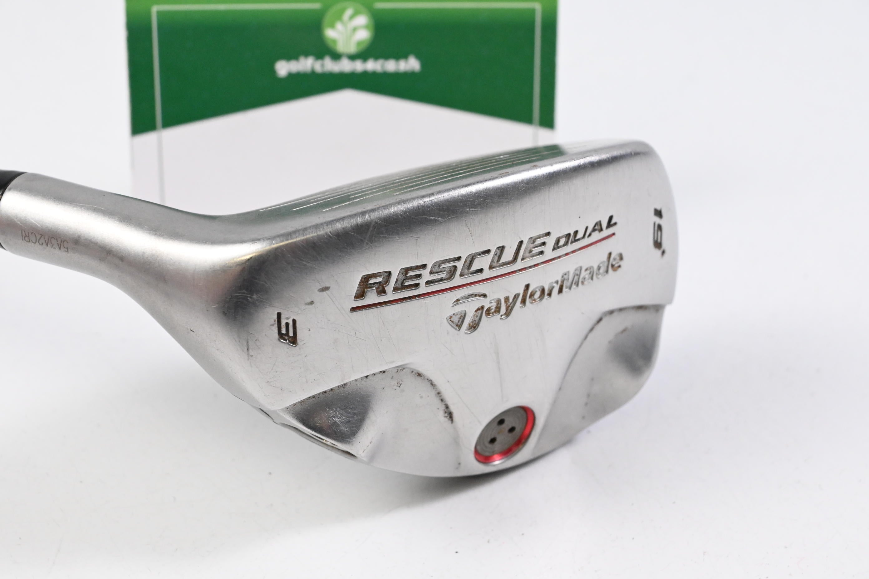 Left Hand Taylormade Rescue Dual #3 Hybrid / 19 Degree / Regular Flex Taylormade
