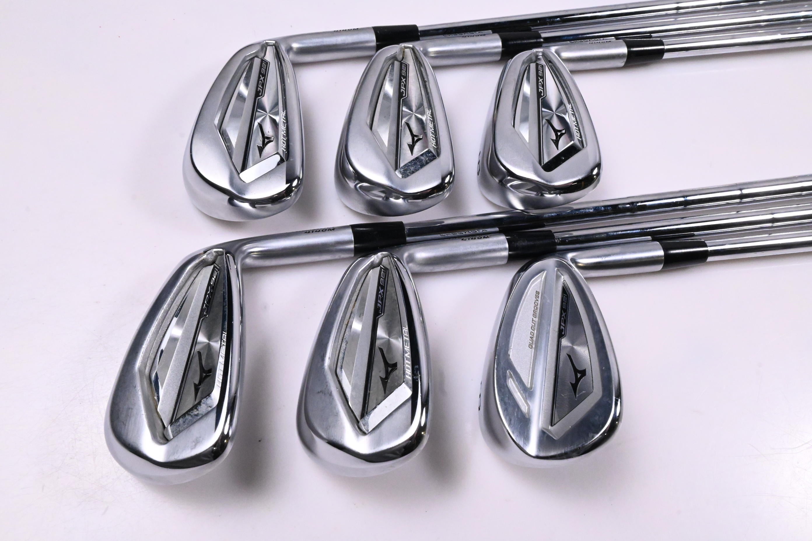 Mizuno JPX 921 Hot Metal Pro Irons / 6-PW+GW / Regular Flex KBS Tour Shafts