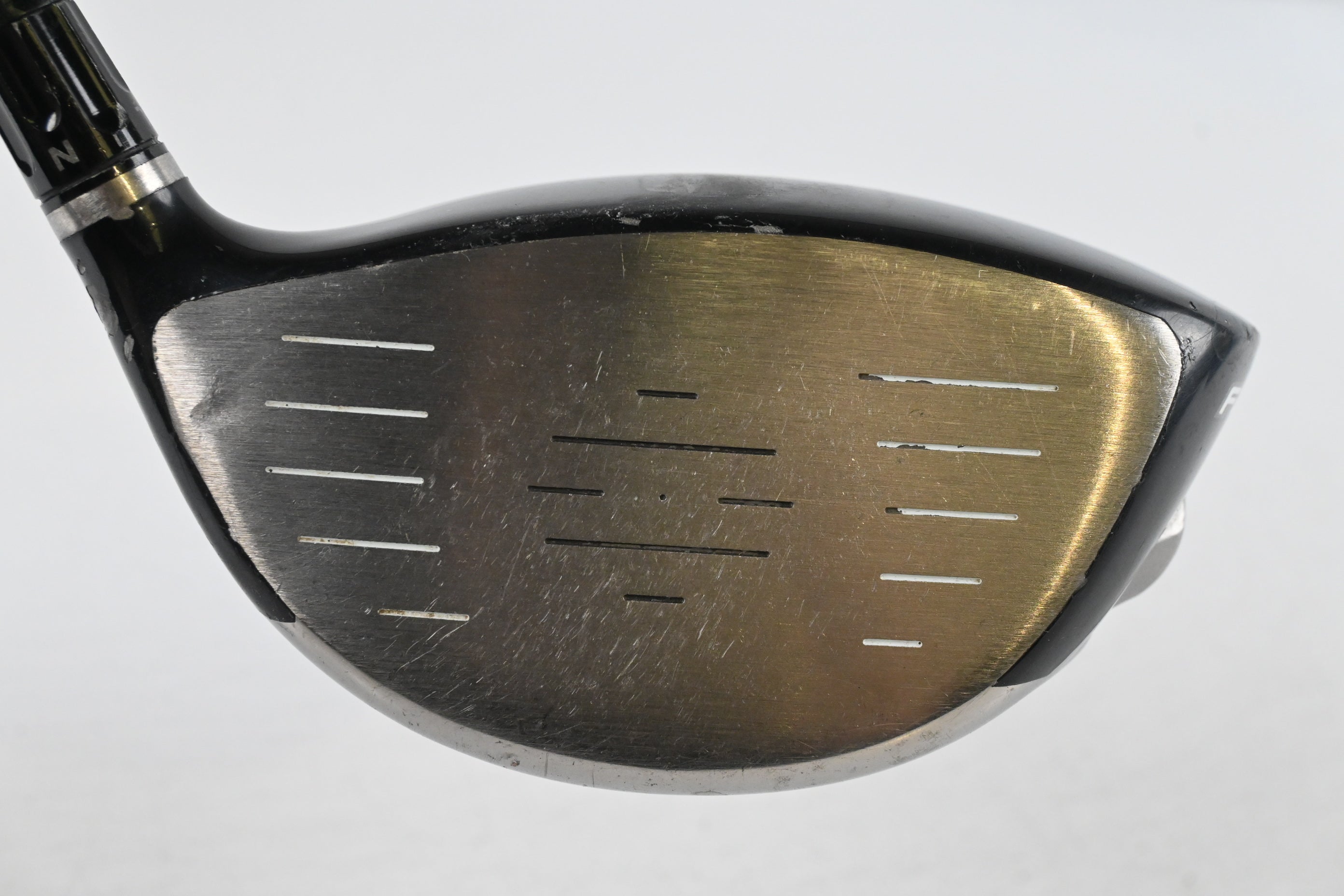 Left Hand Taylormade R9 Driver / 9.5 Degree / Stiff Flex Fujikura Motore 65