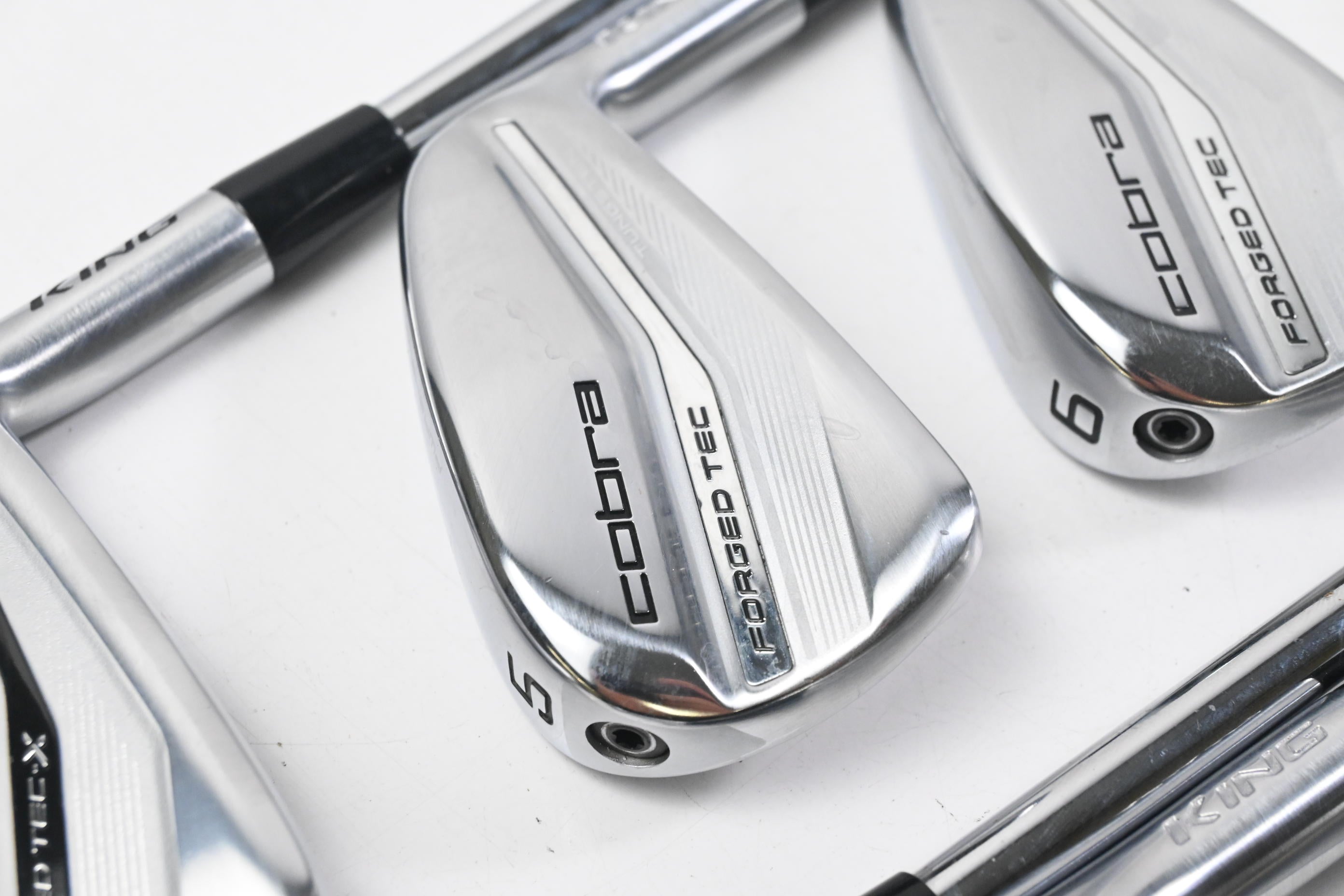 Cobra Forged Tec 2022 Irons / 4-PW / Regular Flex KBS S-Taper Lite Shafts