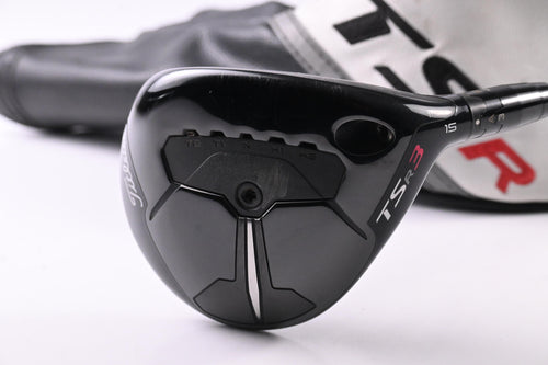 Titleist TSR3 #3 Wood / 15 Degree / Stiff Flex HZRDUS Gen4 Black 70 Shaft