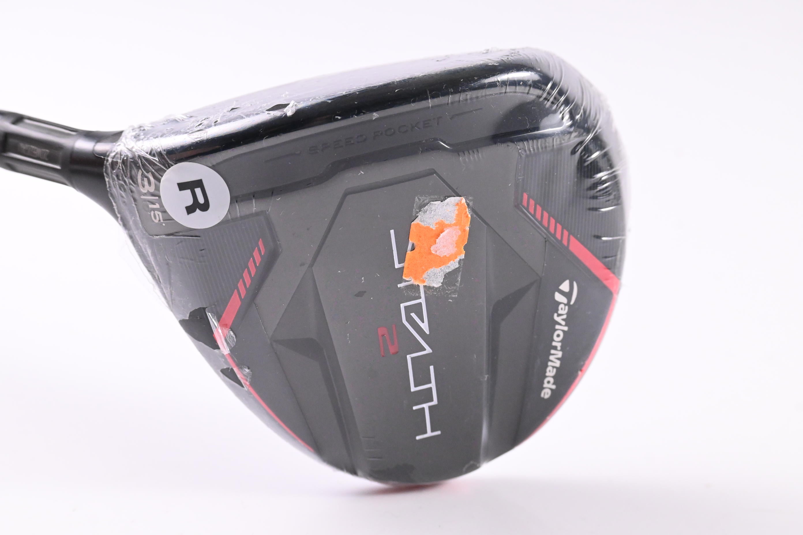 Left Hand Taylormade Stealth 2 #3 Wood / 15 Degree / Regular Flex Ventus TR Red