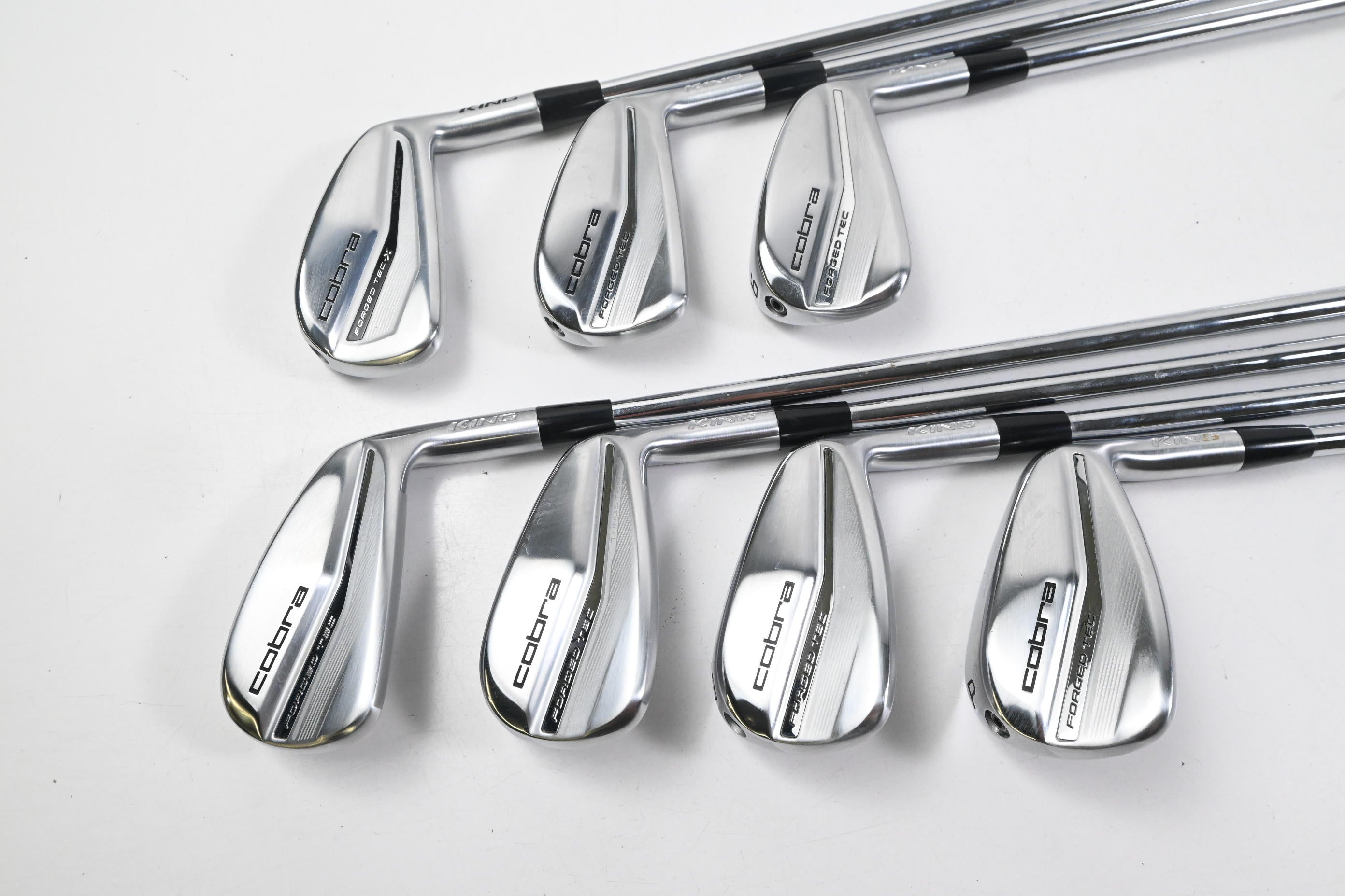 Cobra Forged Tec 2022 Irons / 4-PW / Regular Flex KBS S-Taper Lite Shafts