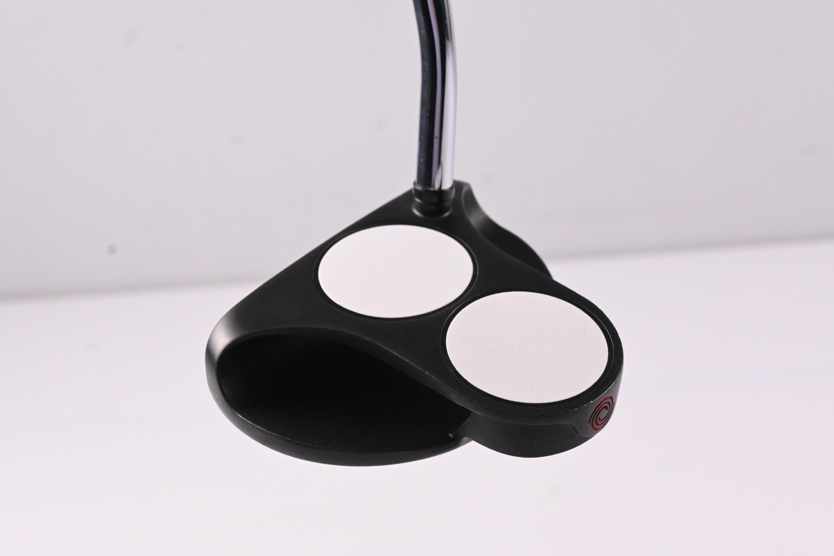 Left Hand Odyssey White Hot Pro Black 2-Ball Putter / 34 Inch