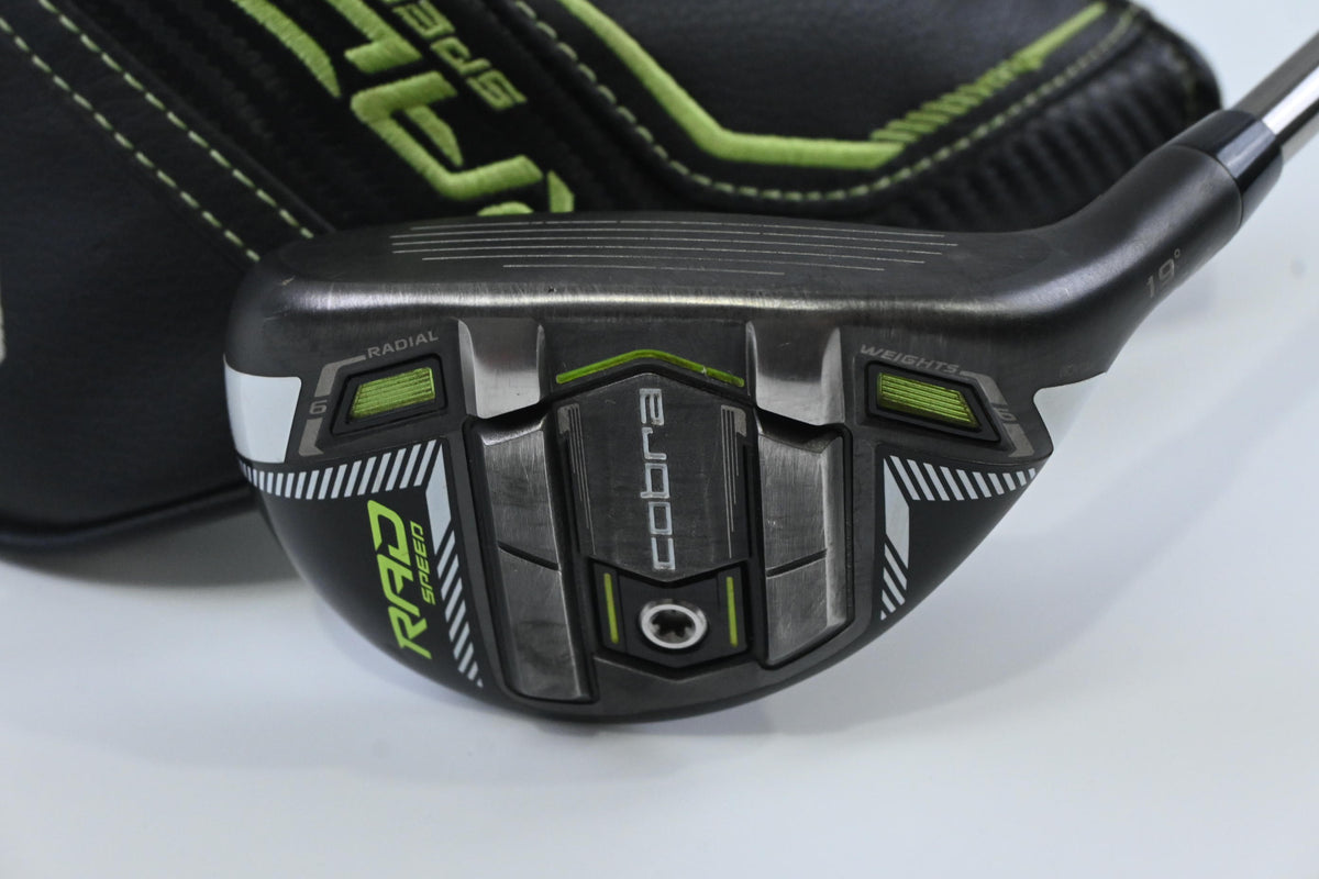 Cobra King Radspeed #3 Hybrid / 19 Degree / Regular Flex UST Recoil ESX 480