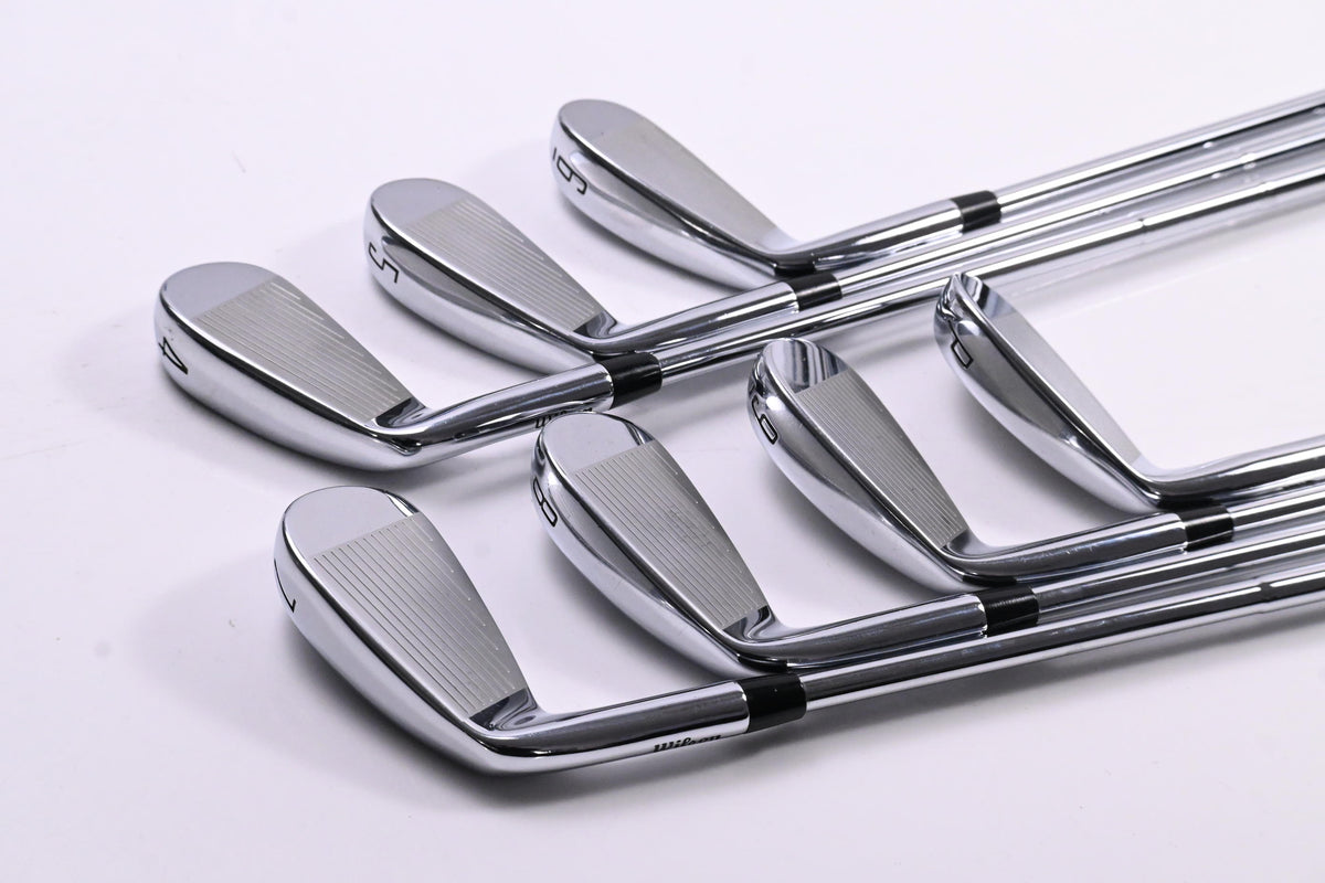 Wilson DYNAPWR Forged 2026 Irons / 4-PW / Stiff Flex Dynamic Gold Mid 115 S300