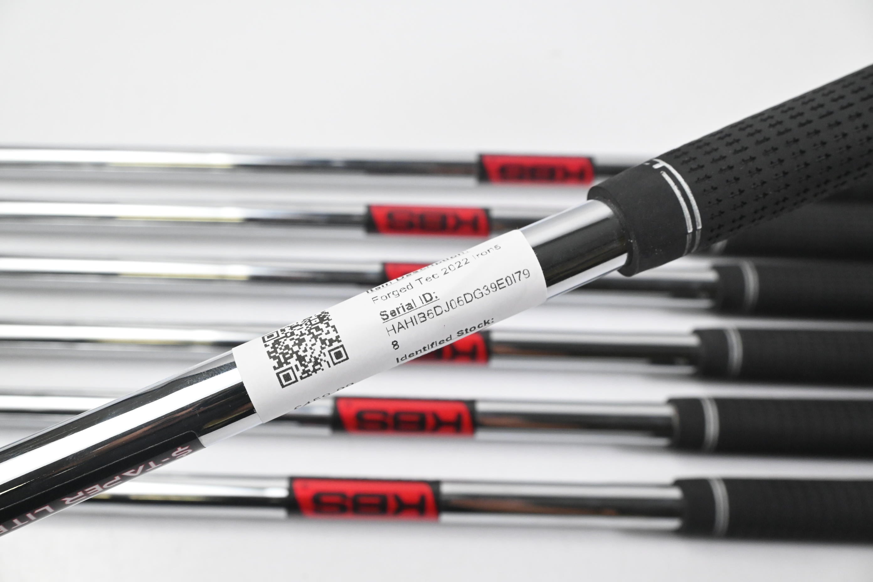 Cobra Forged Tec 2022 Irons / 4-PW / Regular Flex KBS S-Taper Lite Shafts