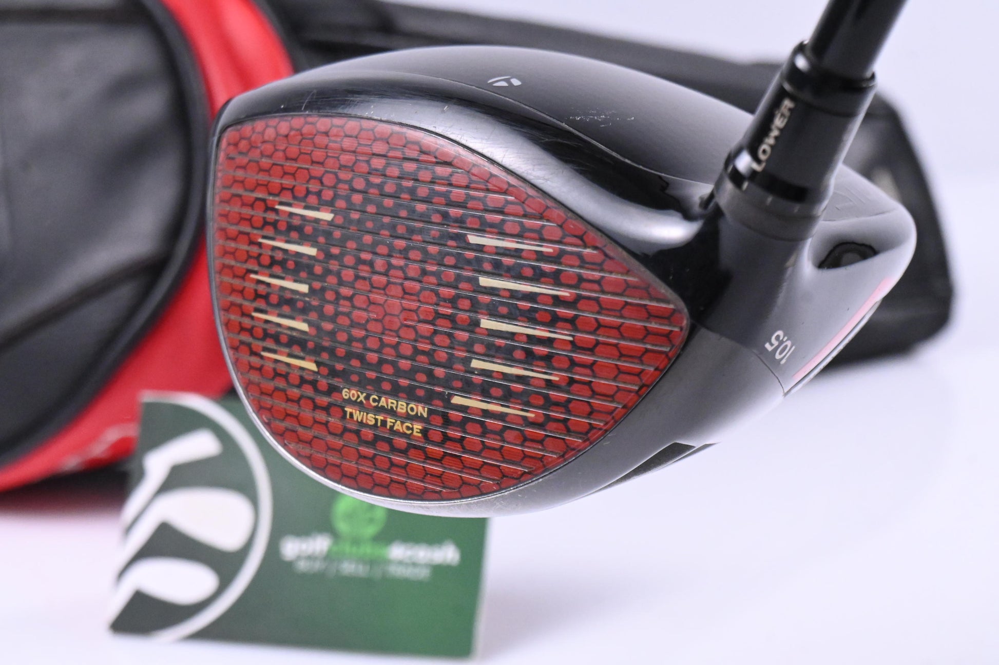 Taylormade Stealth HD Driver / 10.5 Degree / Regular Flex HZRDUS Smoke RDX Red