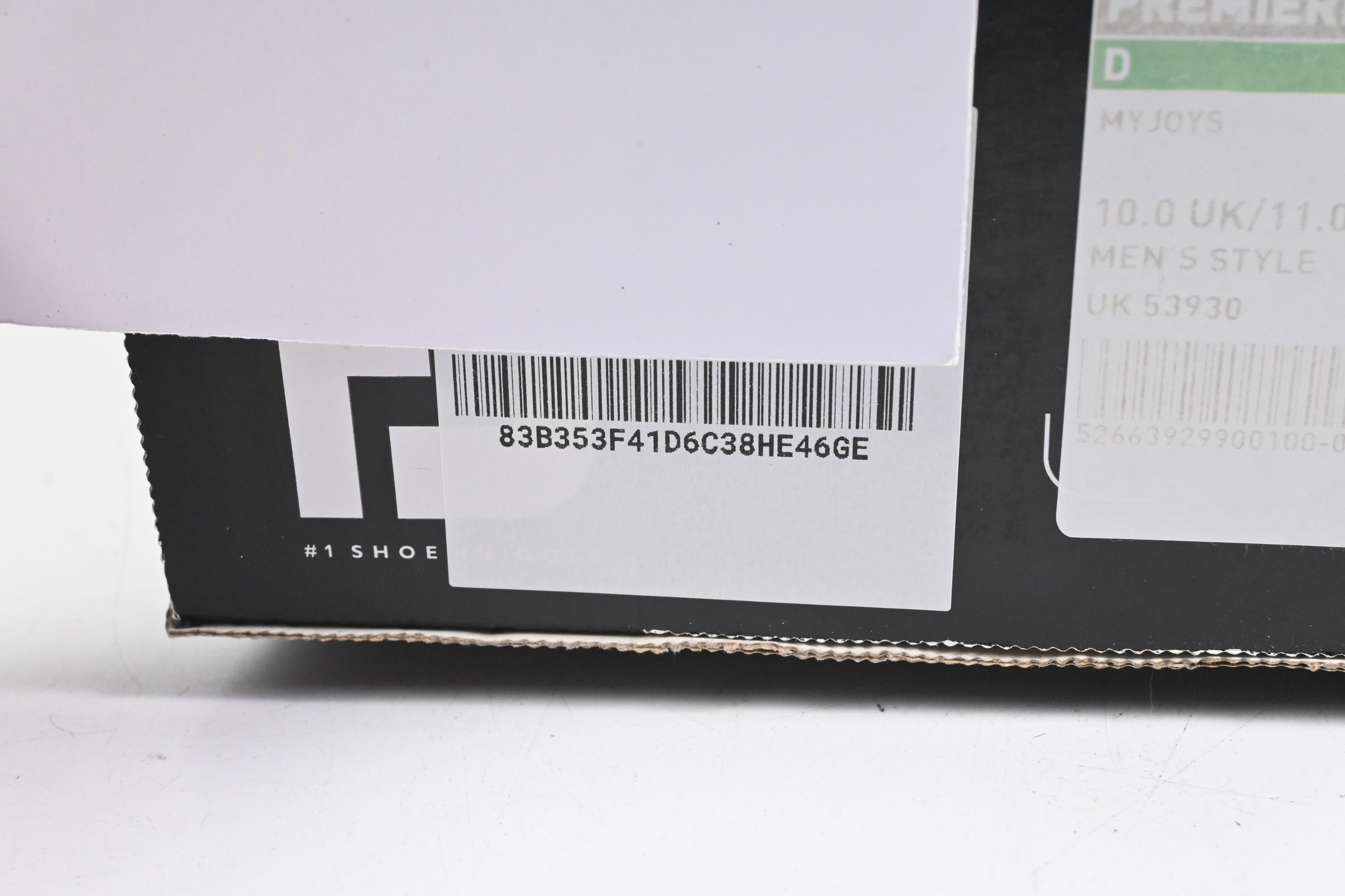 FootJoy MyJoy Premiere Series Packard Golf Shoes / Size UK 10 / Black