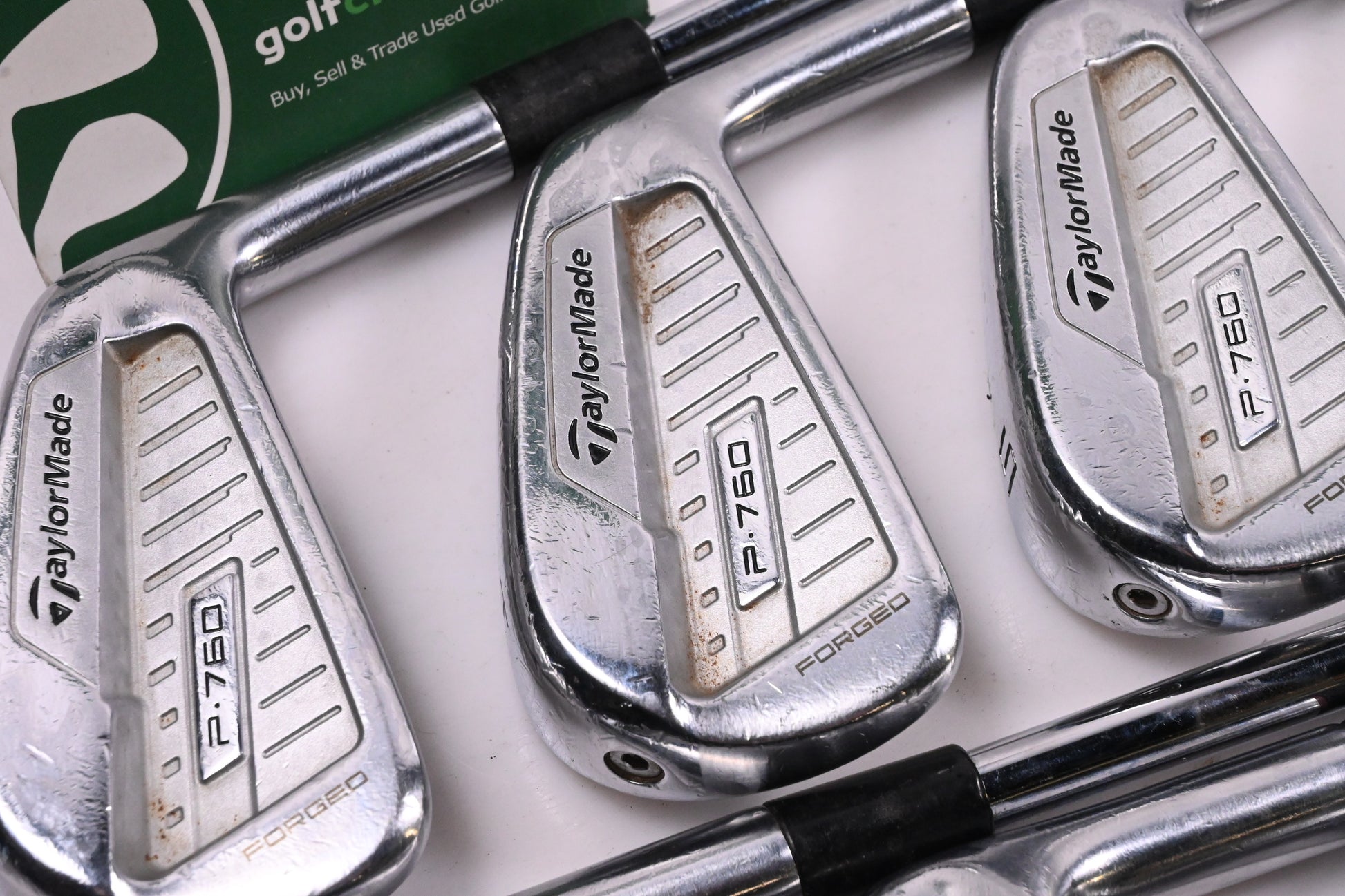 Taylormade P760 Irons / 3-PW / Stiff Flex Dynamic Gold 120 S300 Shafts