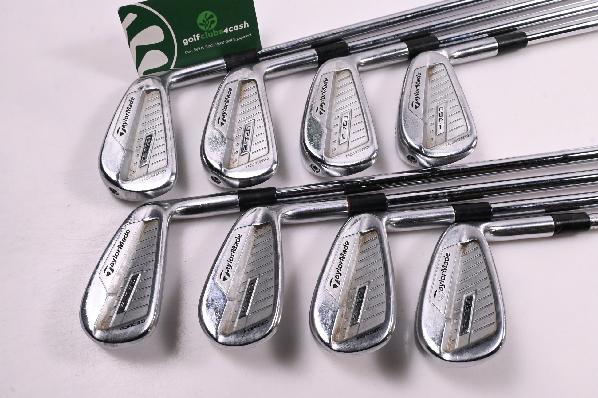 Taylormade P760 Irons / 3-PW / Stiff Flex Dynamic Gold 120 S300 Shafts