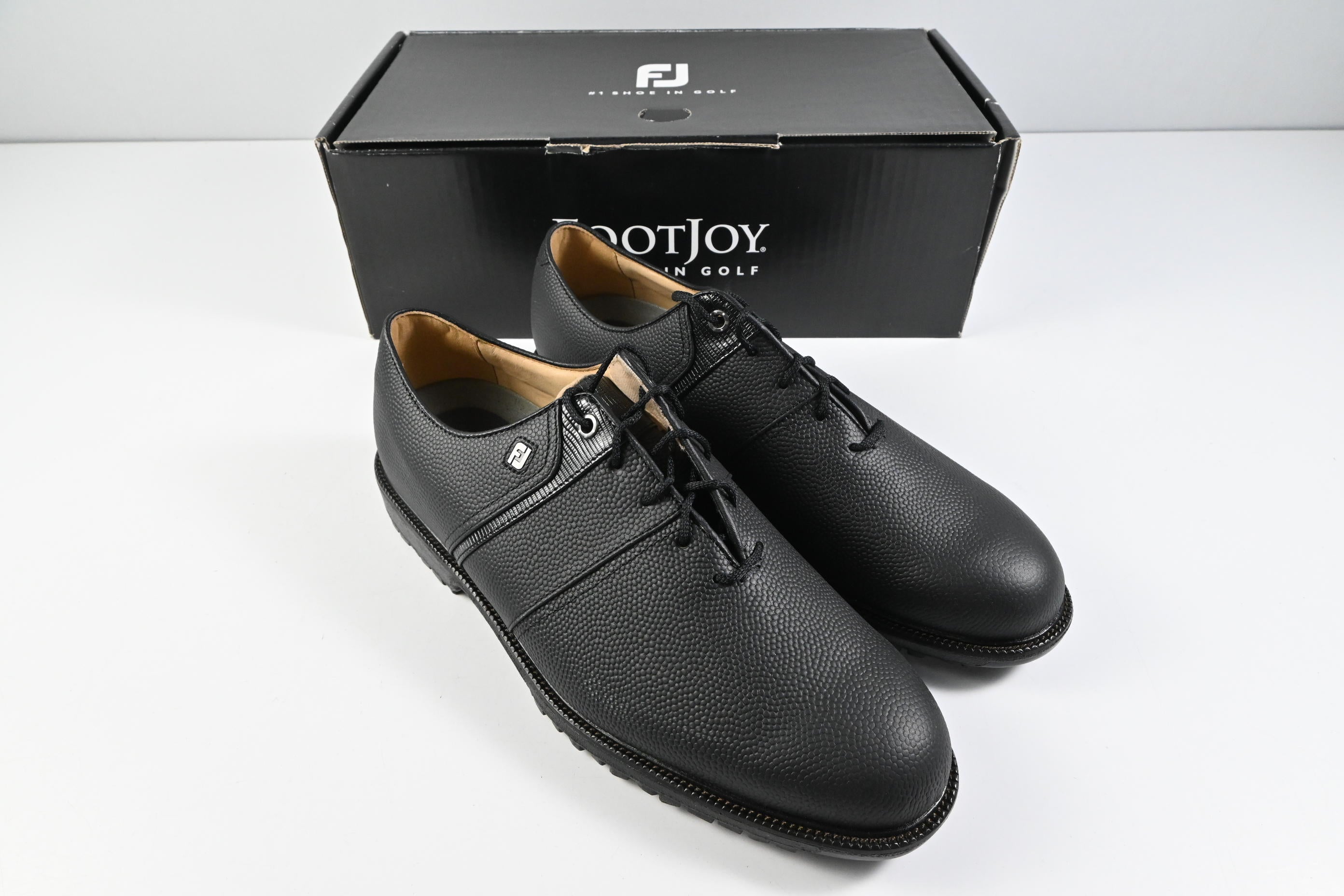 FootJoy MyJoy Premiere Series Packard Golf Shoes / Size UK 10 / Black