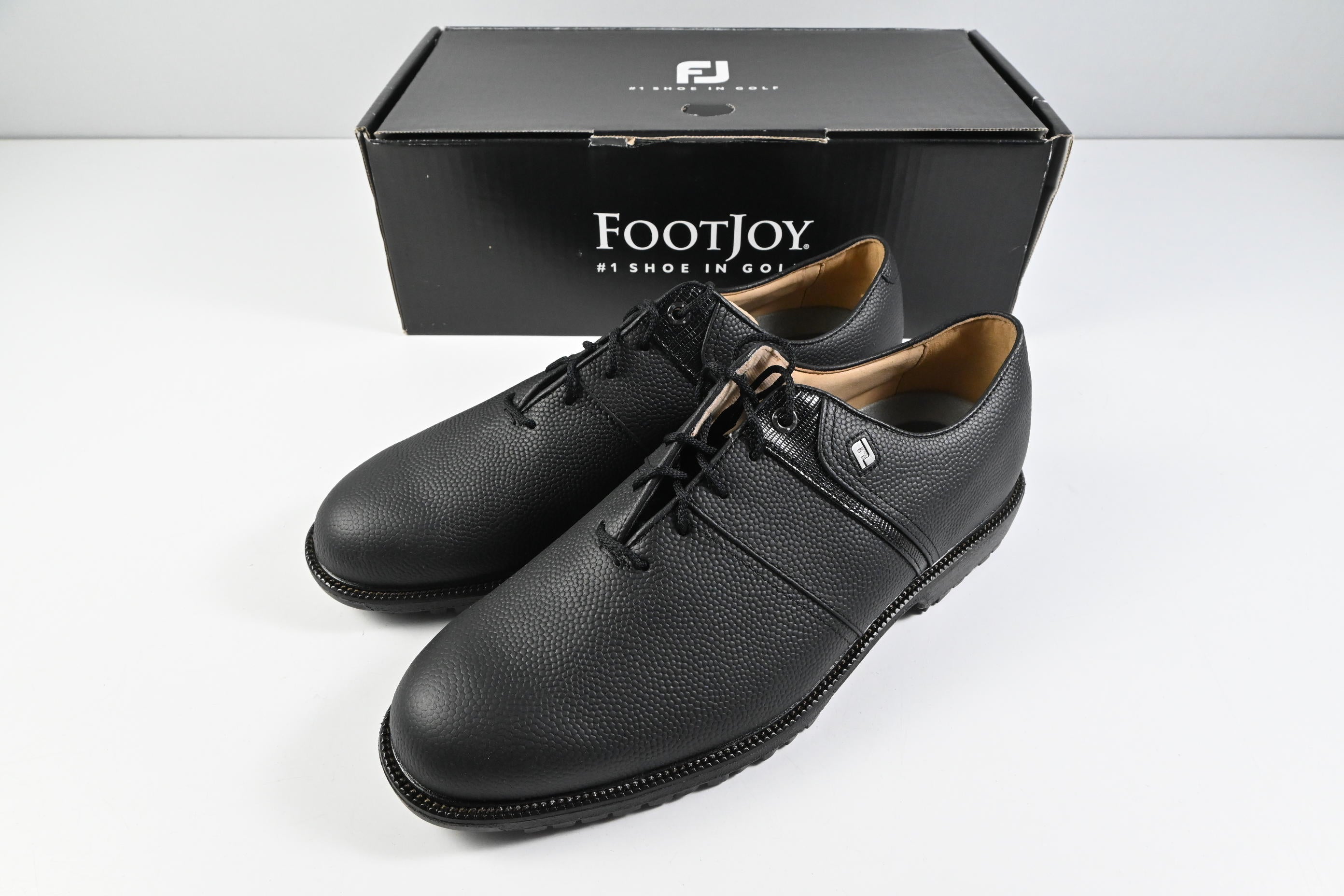 FootJoy MyJoy Premiere Series Packard Golf Shoes / Size UK 10 / Black