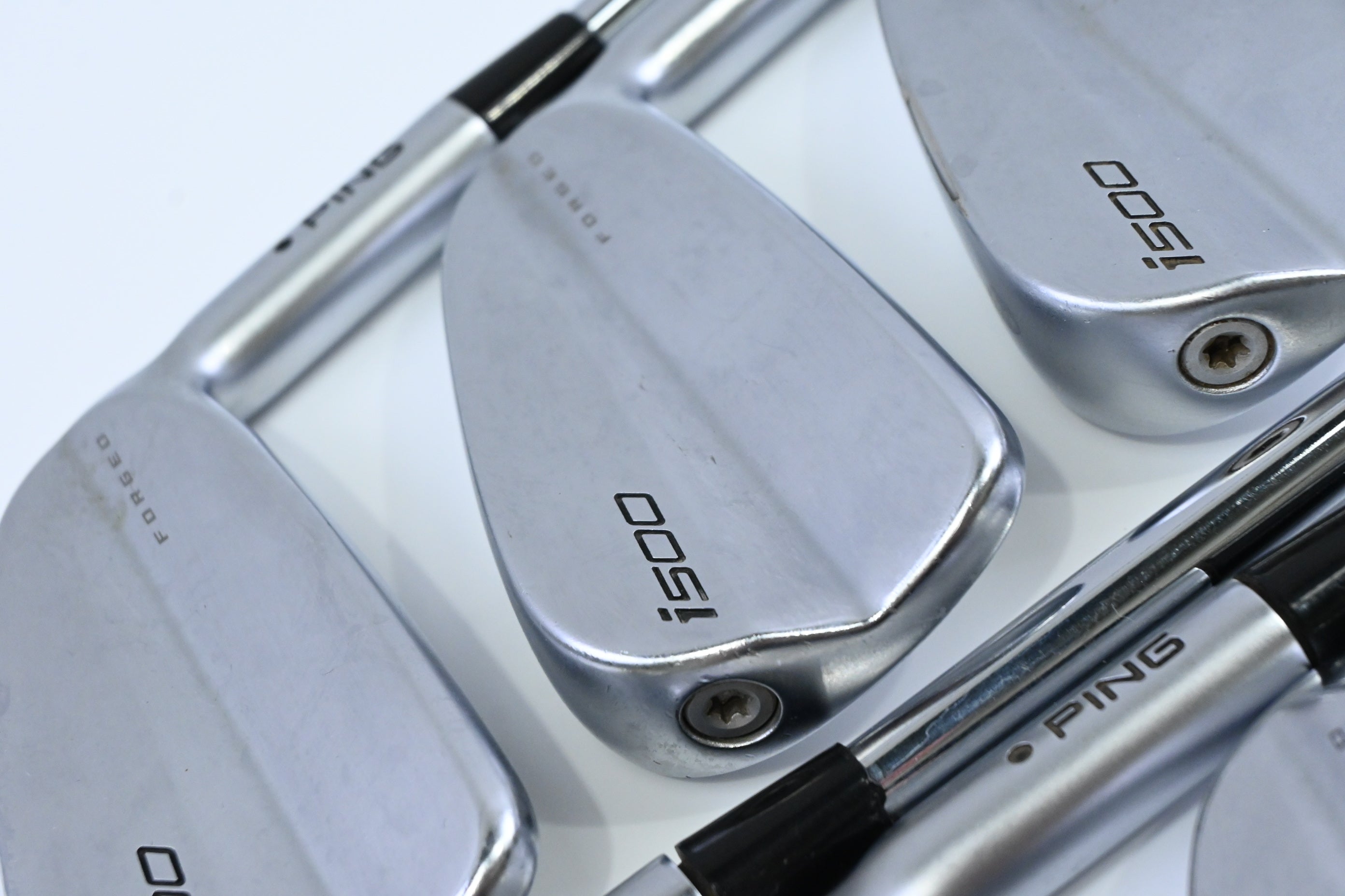 Ping i500 Irons / 4-PW / Black Dot / Regular Plus Flex Project X LZ 115 Shafts