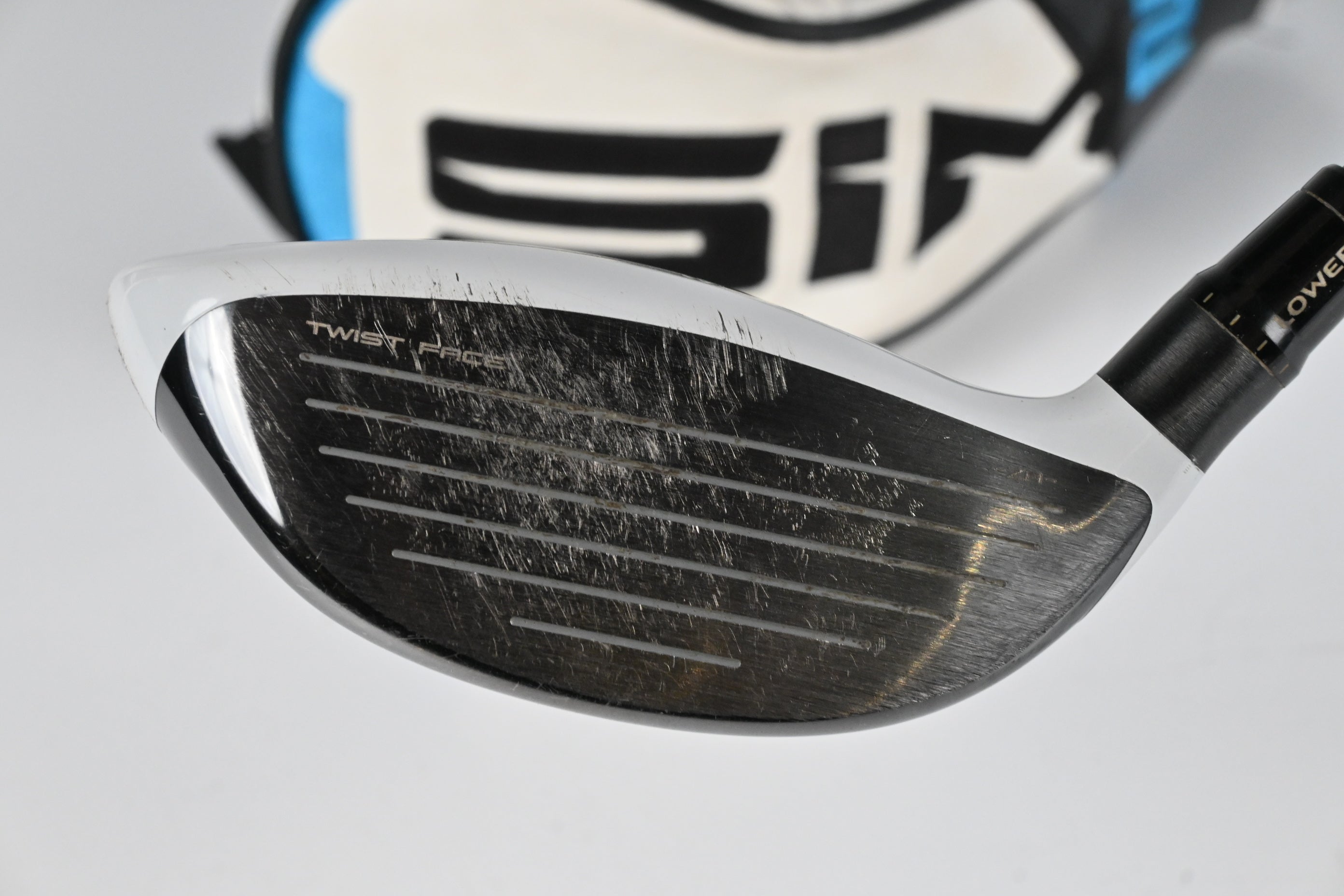 Taylormade SIM2 Ti #3 Wood / 15 Degree / Stiff Flex Tensei AV RAW Blue 65 Shaft