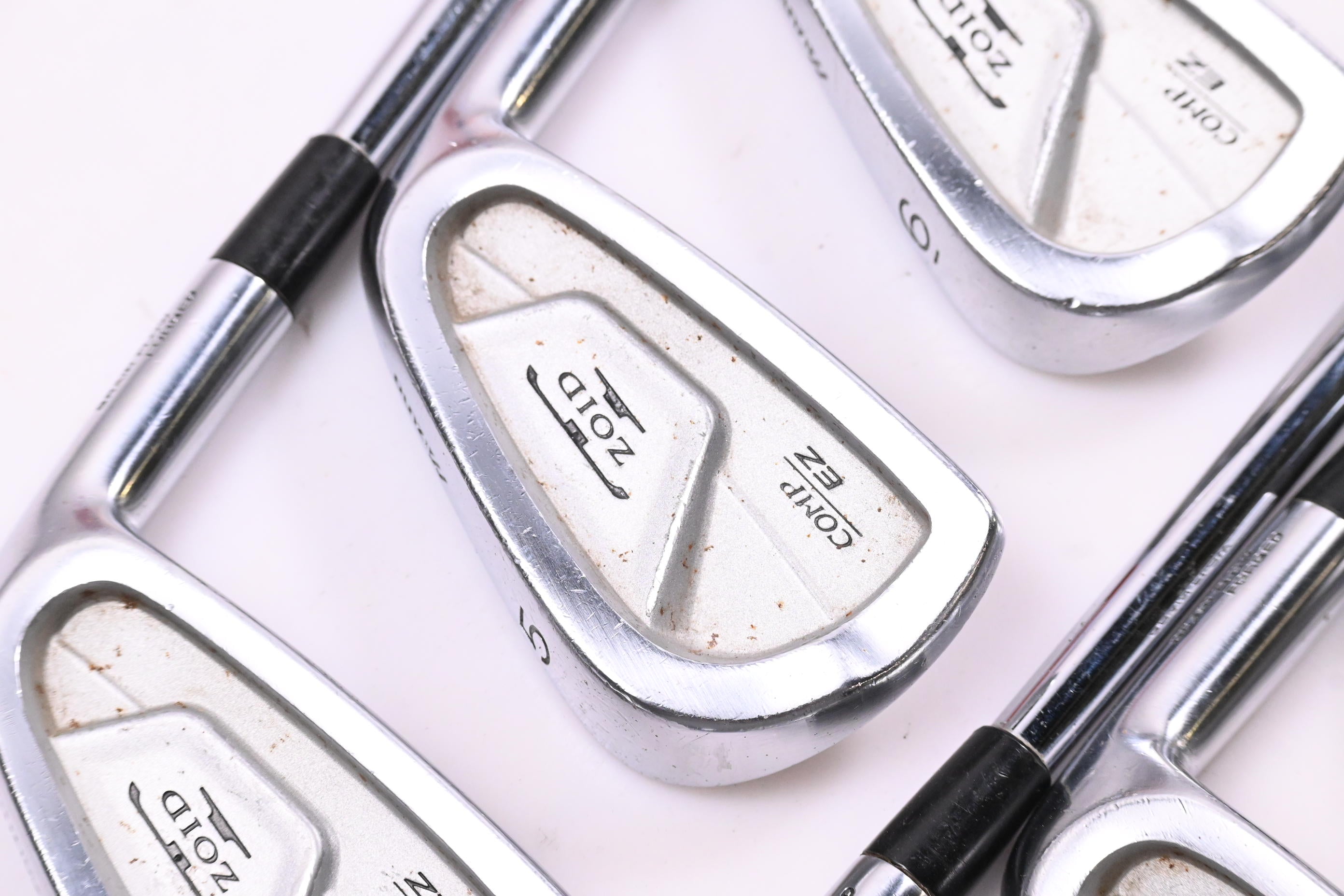 Mizuno T-Zoid Comp EZ Irons / 4-9i / Regular Flex Dynalite Gold R300 Shafts