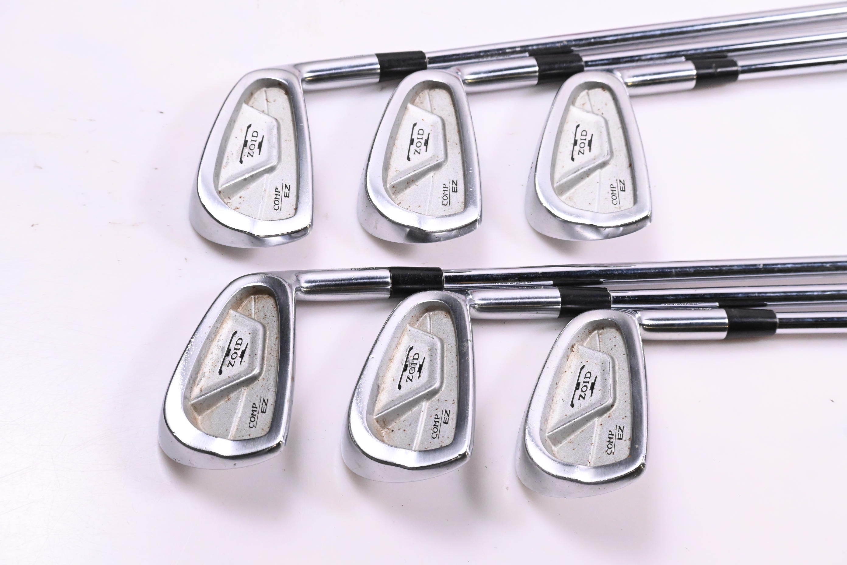 Mizuno T-Zoid Comp EZ Irons / 4-9i / Regular Flex Dynalite Gold R300 Shafts