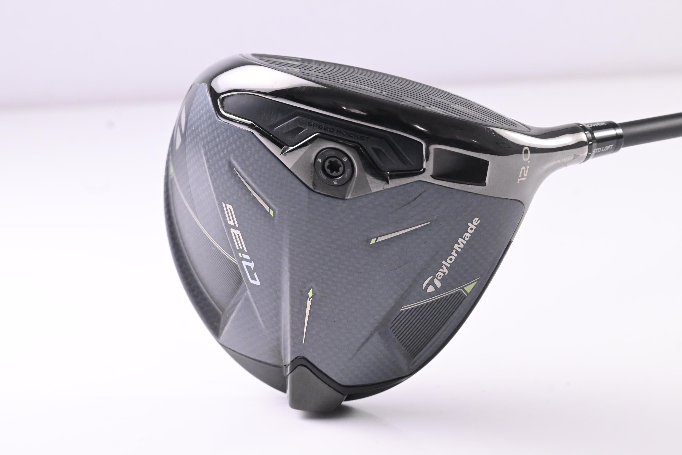 Taylormade Qi35 Driver / 12 Degree / X-Flex Mitsubishi Reax 60 Shaft