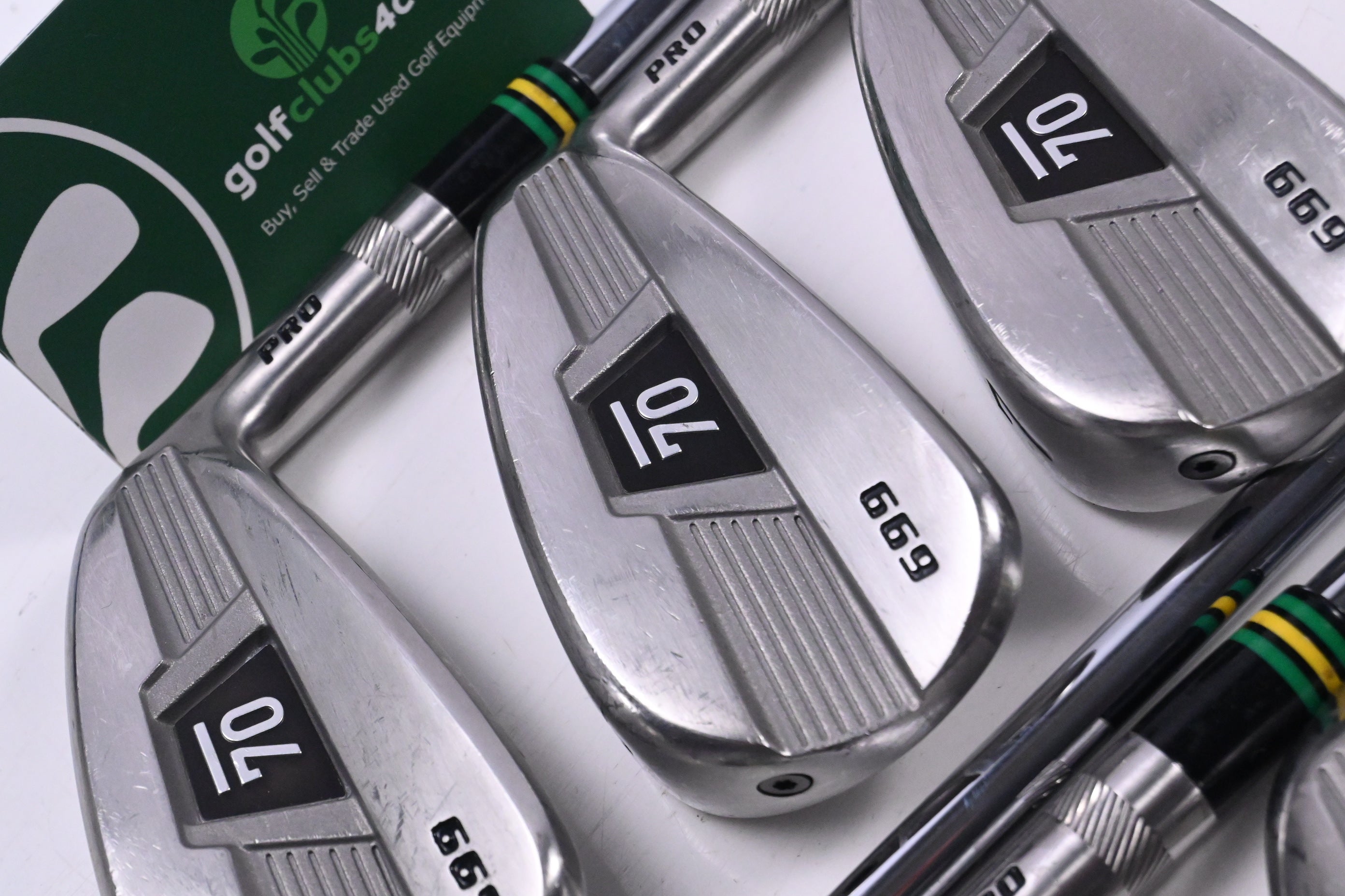 Sub 70 699 Pro V2 Irons / 5-PW+GW / Stiff Flex Steel Shaft