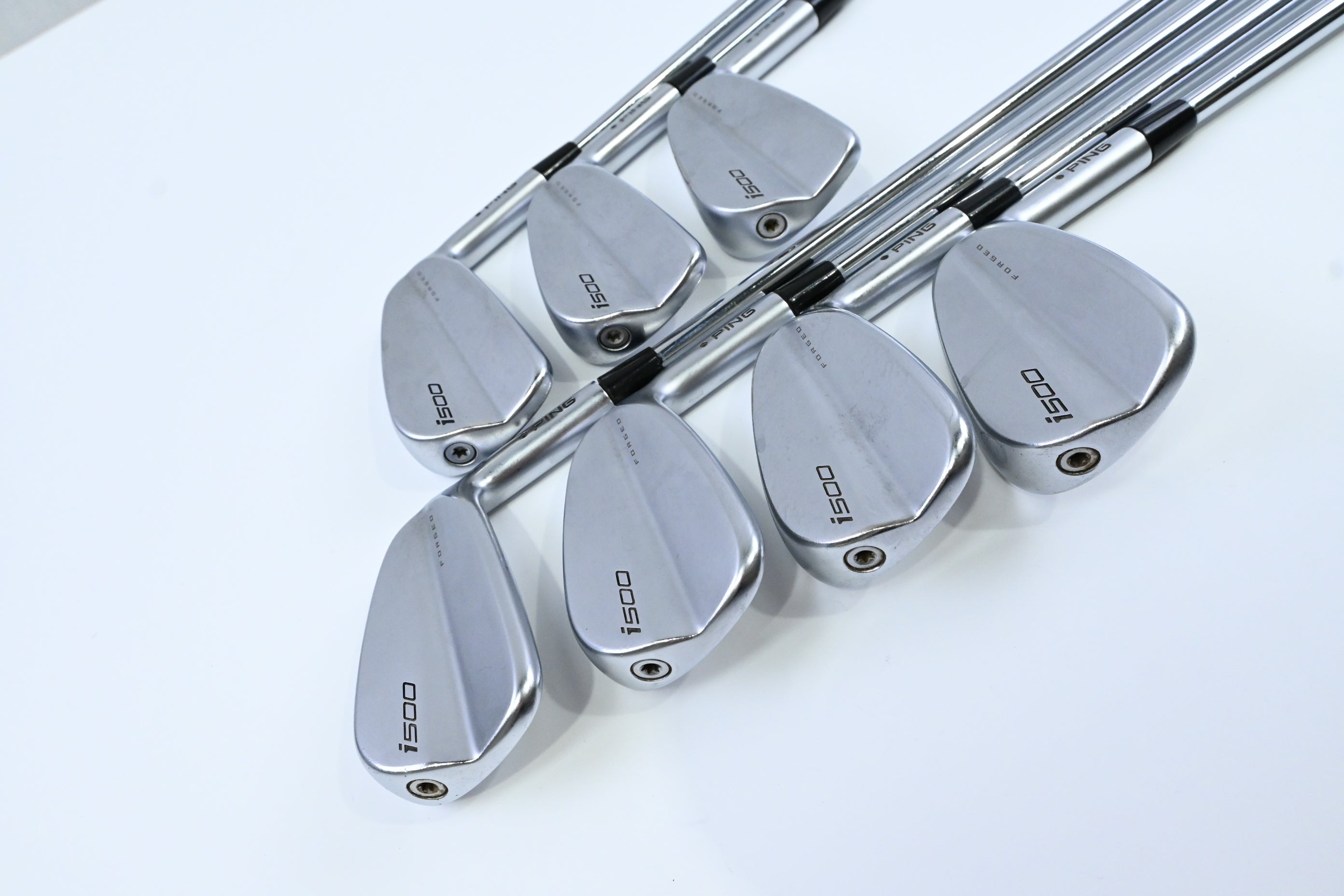 Ping i500 Irons / 4-PW / Black Dot / Regular Plus Flex Project X LZ 115 Shafts