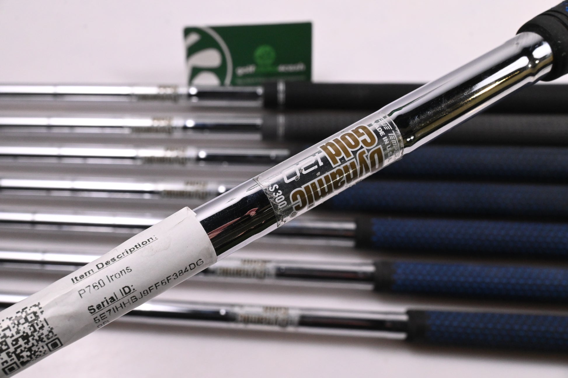 Taylormade P760 Irons / 3-PW / Stiff Flex Dynamic Gold 120 S300 Shafts