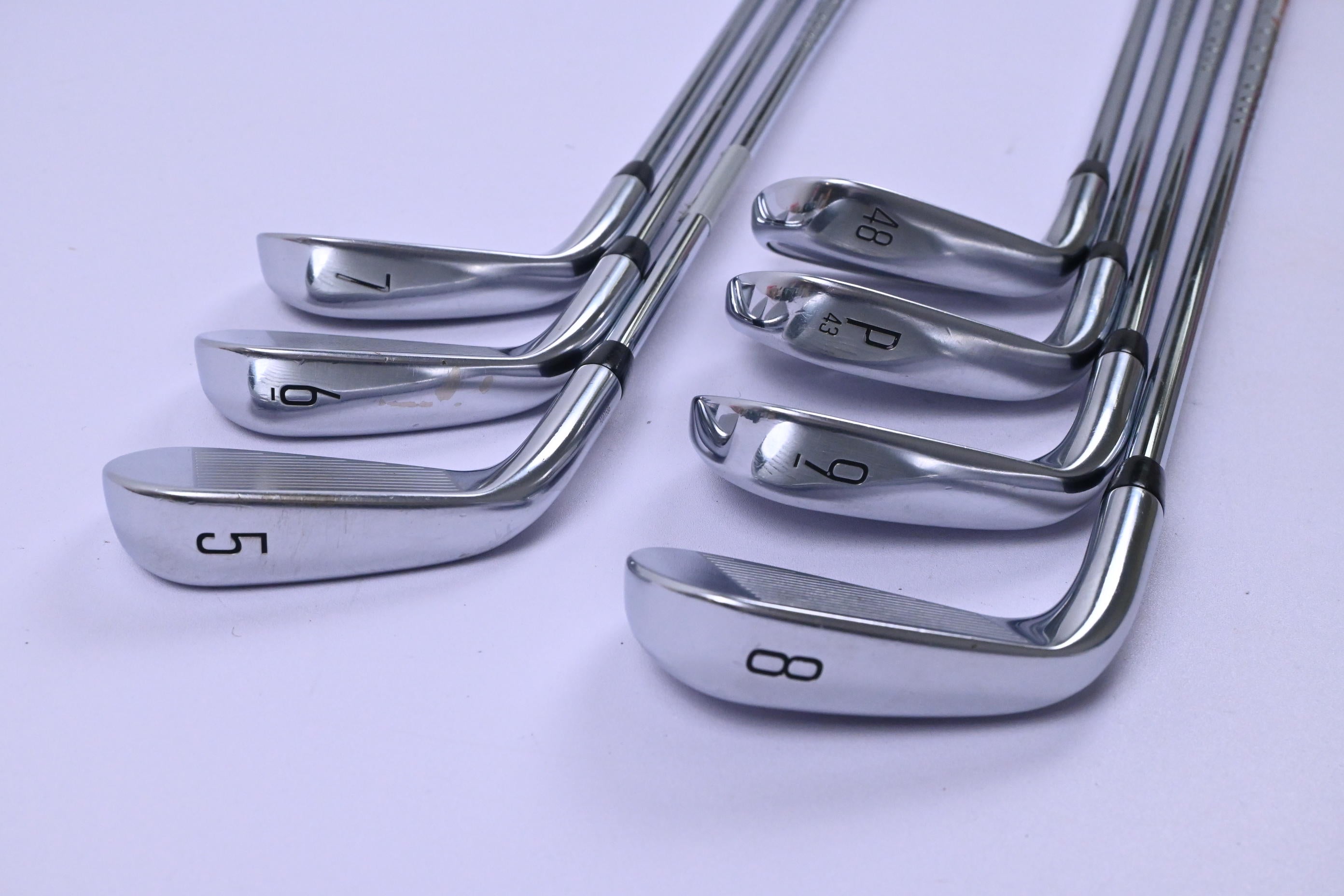 Titleist T350 Irons / 5-PW+48° / Regular Flex True Temper AMT Red S300 Shaft