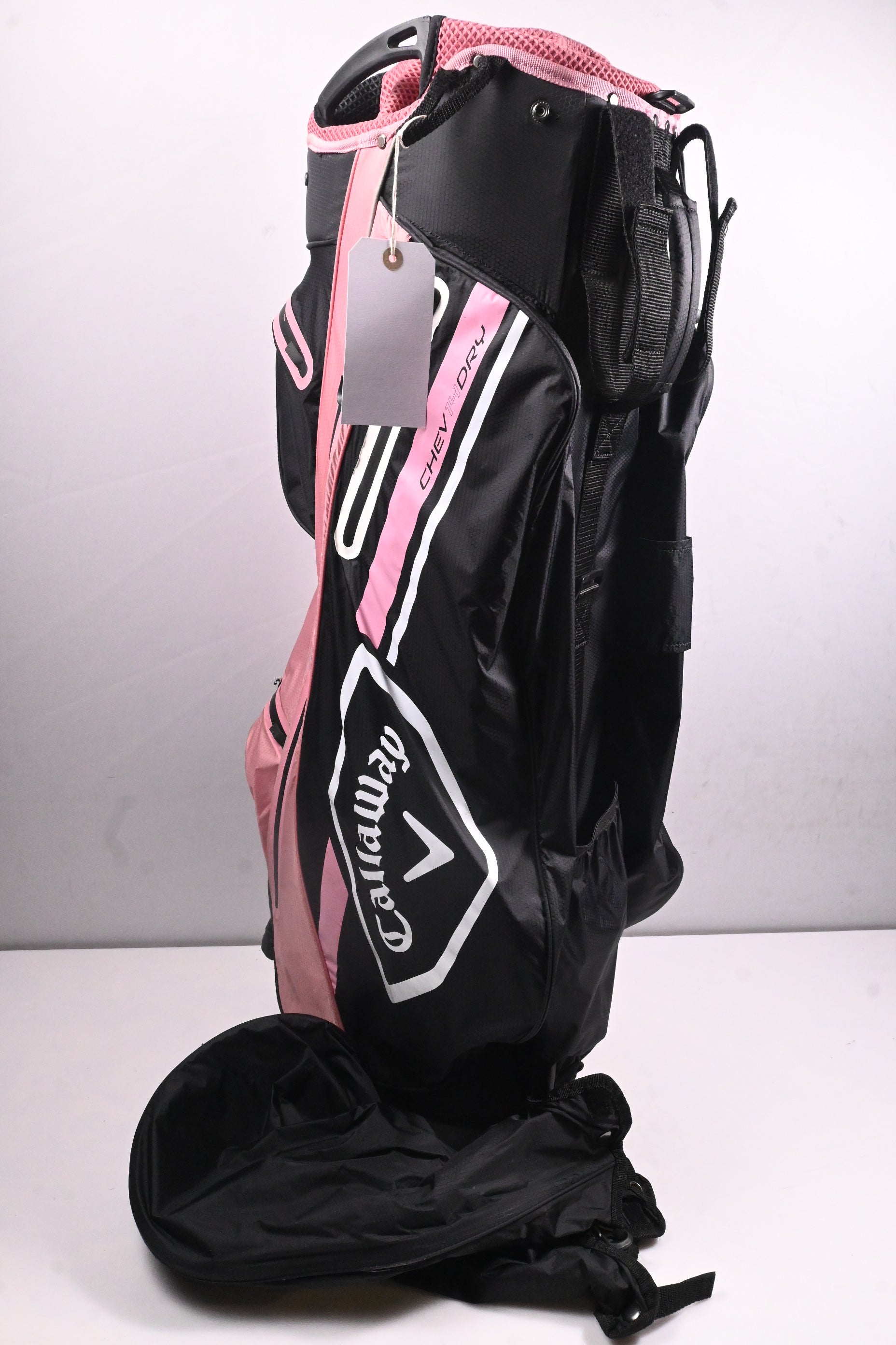 Callaway Chev 14 Dry Cart Bag / 14-Way Divider / Black, Pink