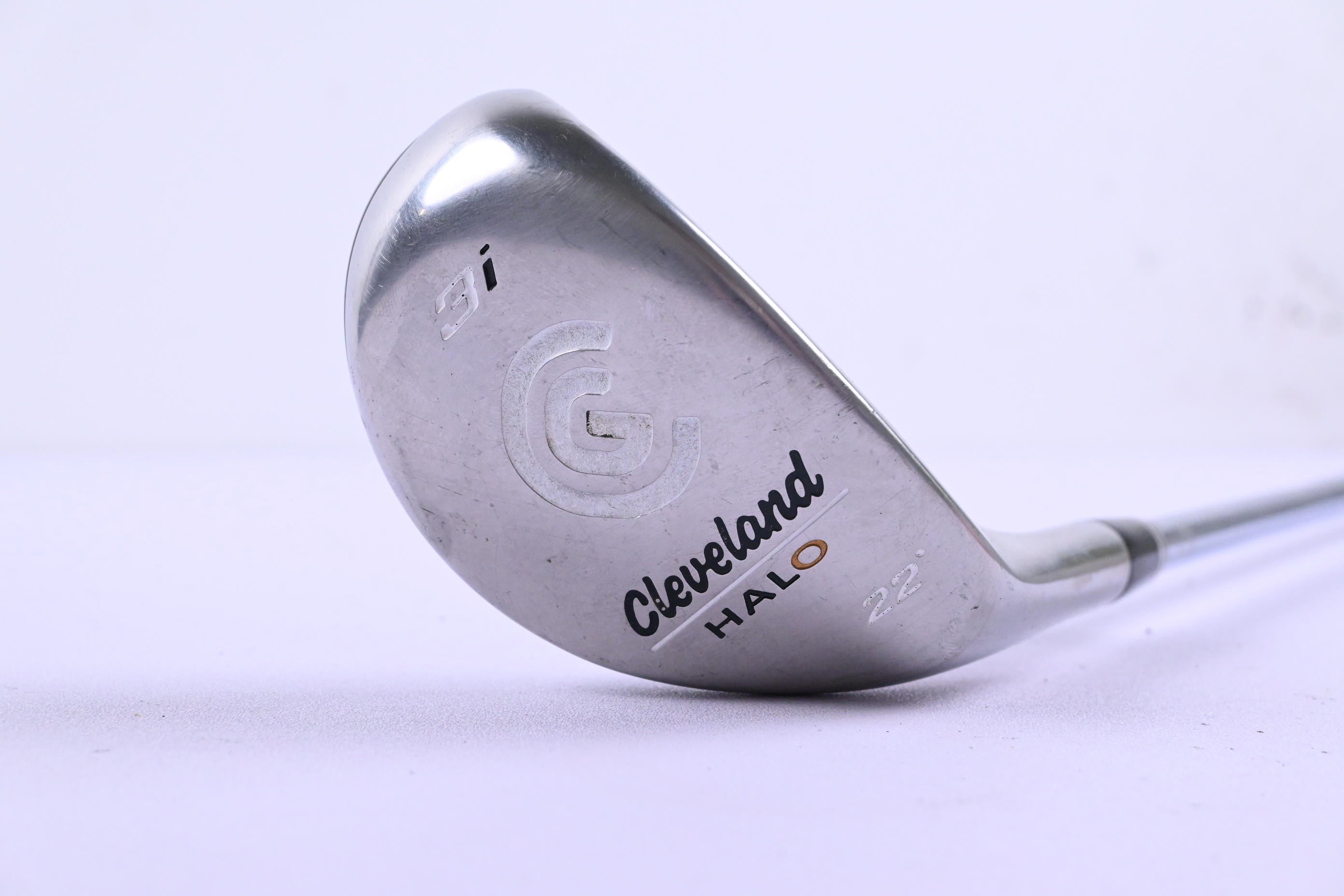 Cleveland Halo #3 Hybrid / 22 Degree / Regular Flex Dynamic Gold R300 Shaft