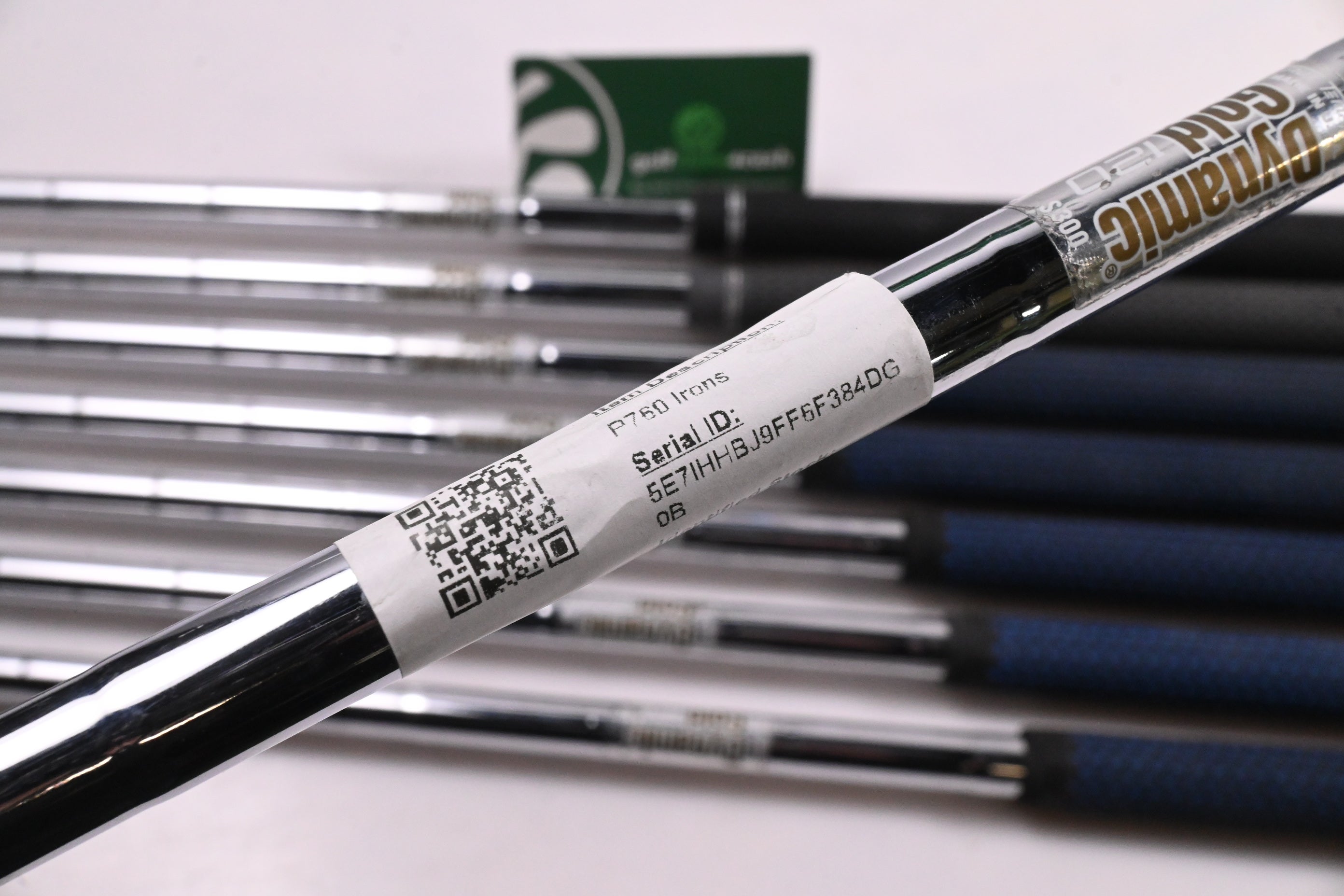 Taylormade P760 Irons / 3-PW / Stiff Flex Dynamic Gold 120 S300 Shafts