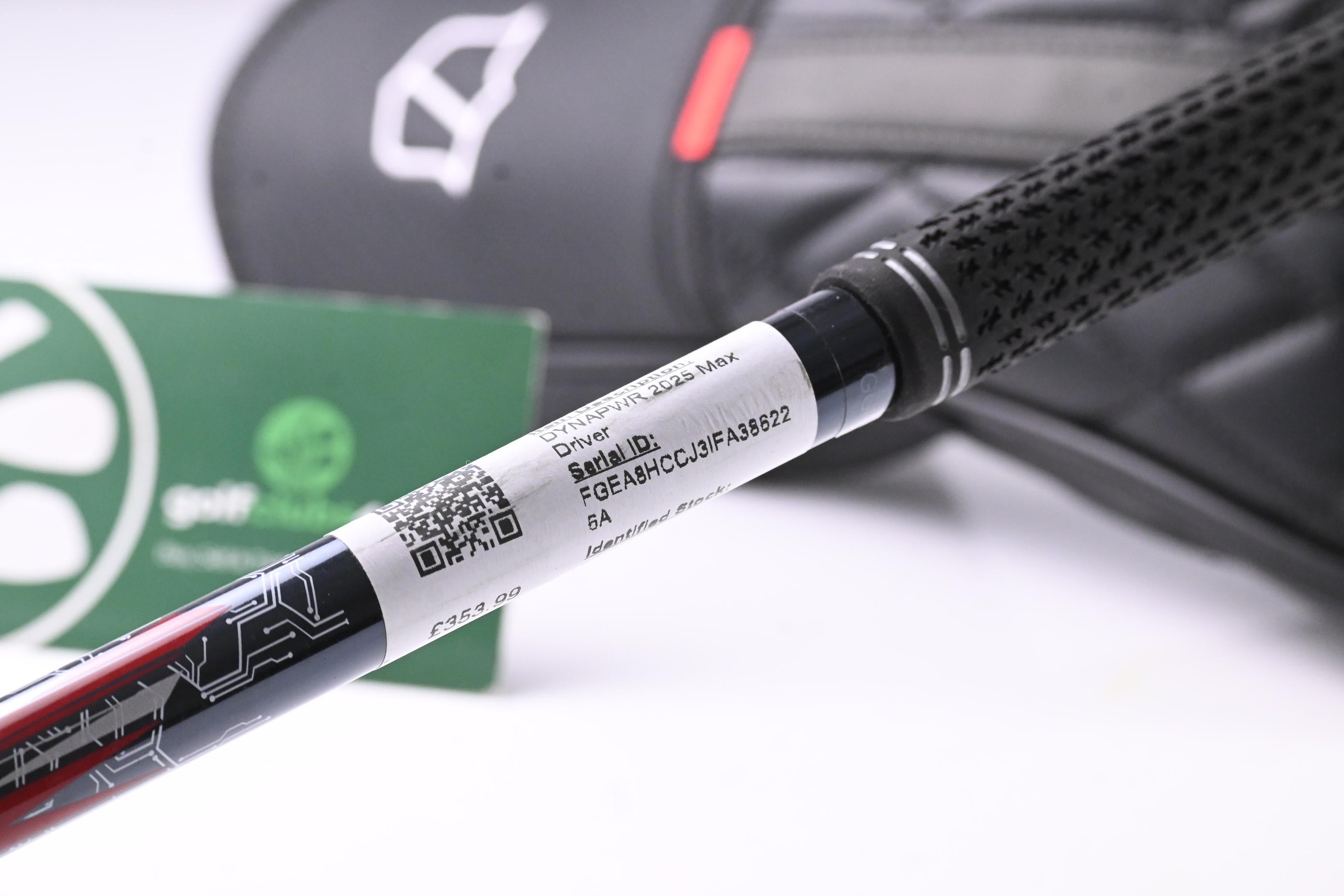 Wilson DYNAPWR 2025 Max Driver / 12 Degree / Regular Flex UST Lin-Q M40X Red 5