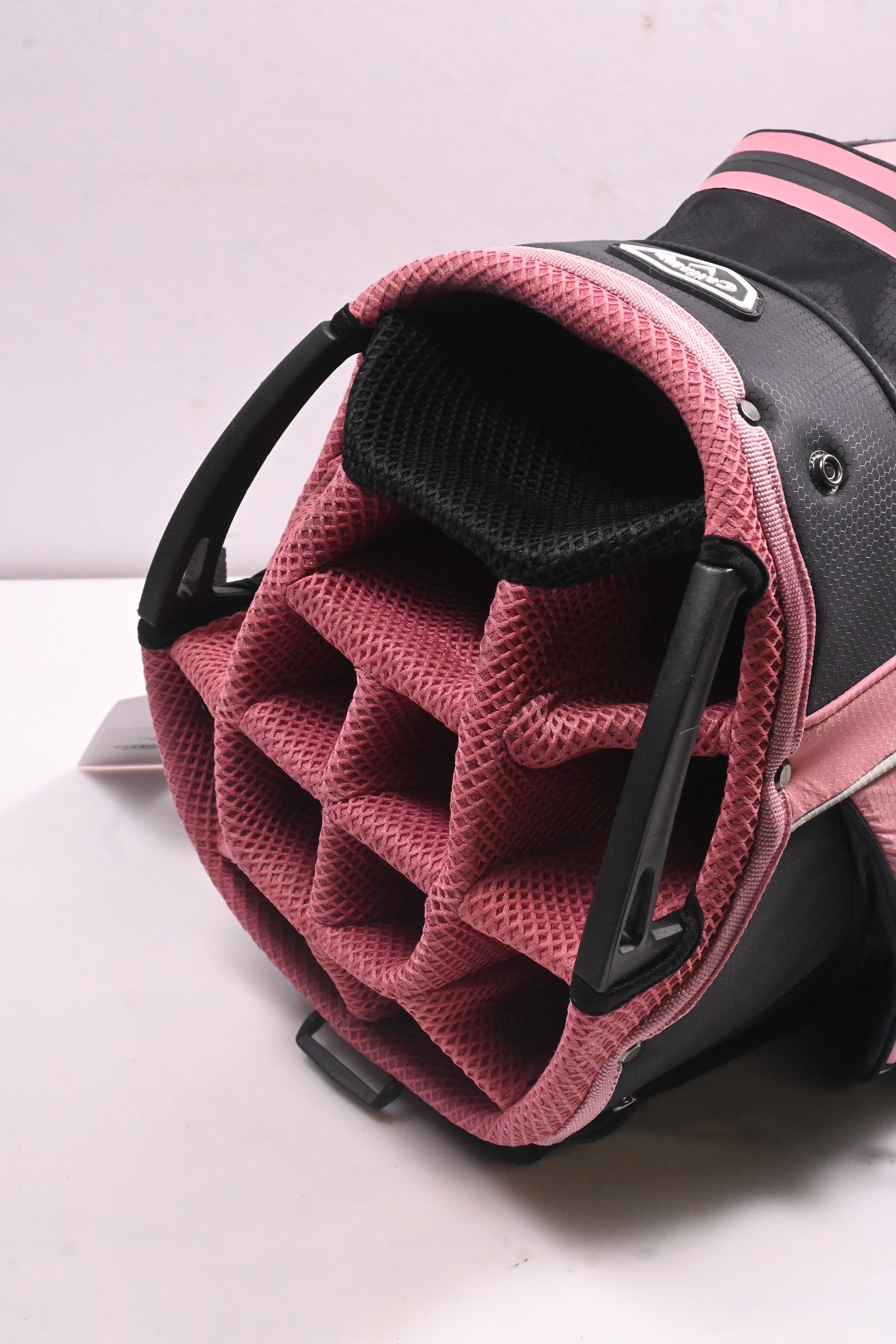 Callaway Chev 14 Dry Cart Bag / 14-Way Divider / Black, Pink