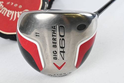Callaway Big Bertha 460 Driver / 11 Degree / Senior Flex Aldila NVS 55 Shaft