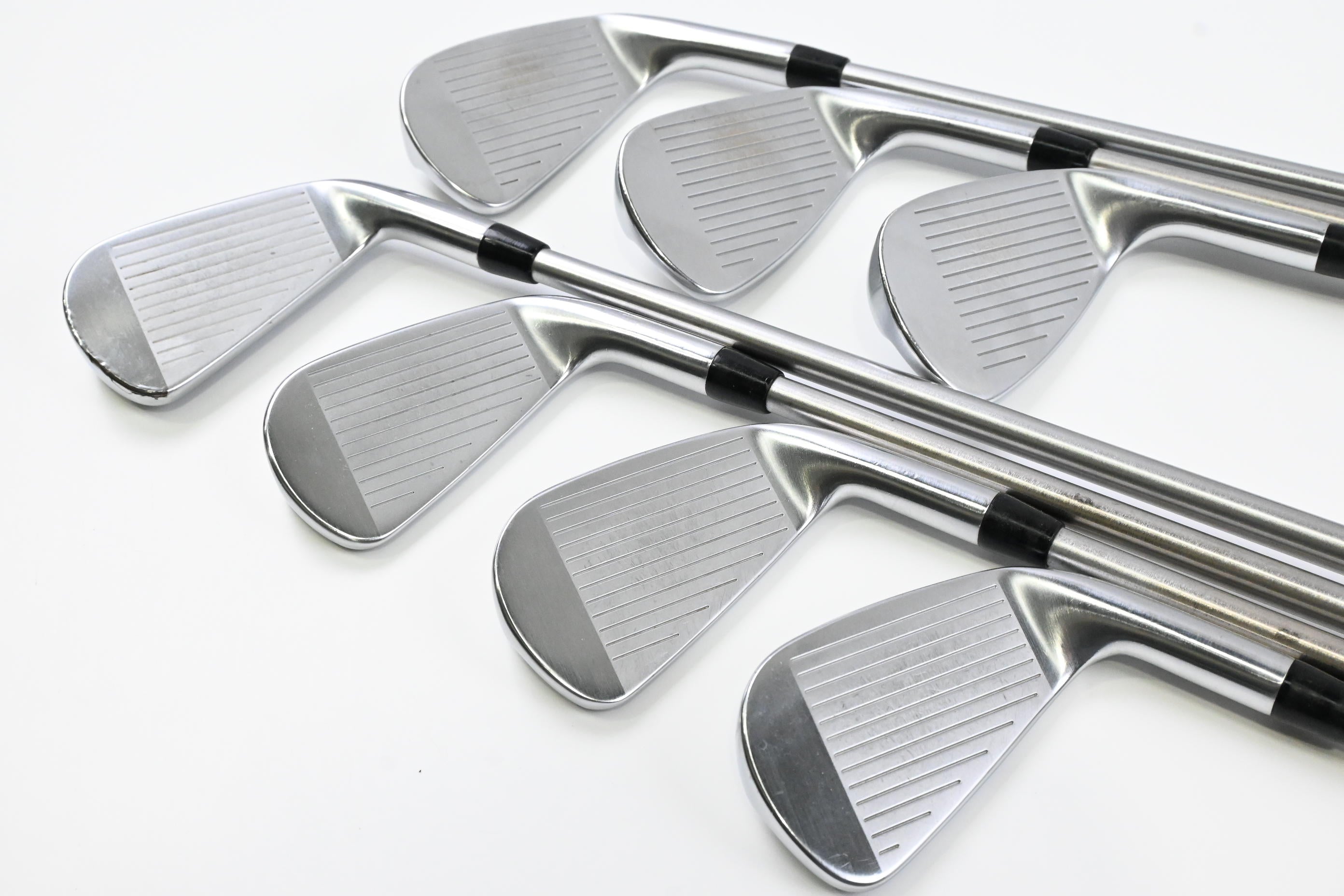 Left Hand Titleist T100 2023 Irons / 3-9i / X-Flex KBS Tour C-Taper Lite 115