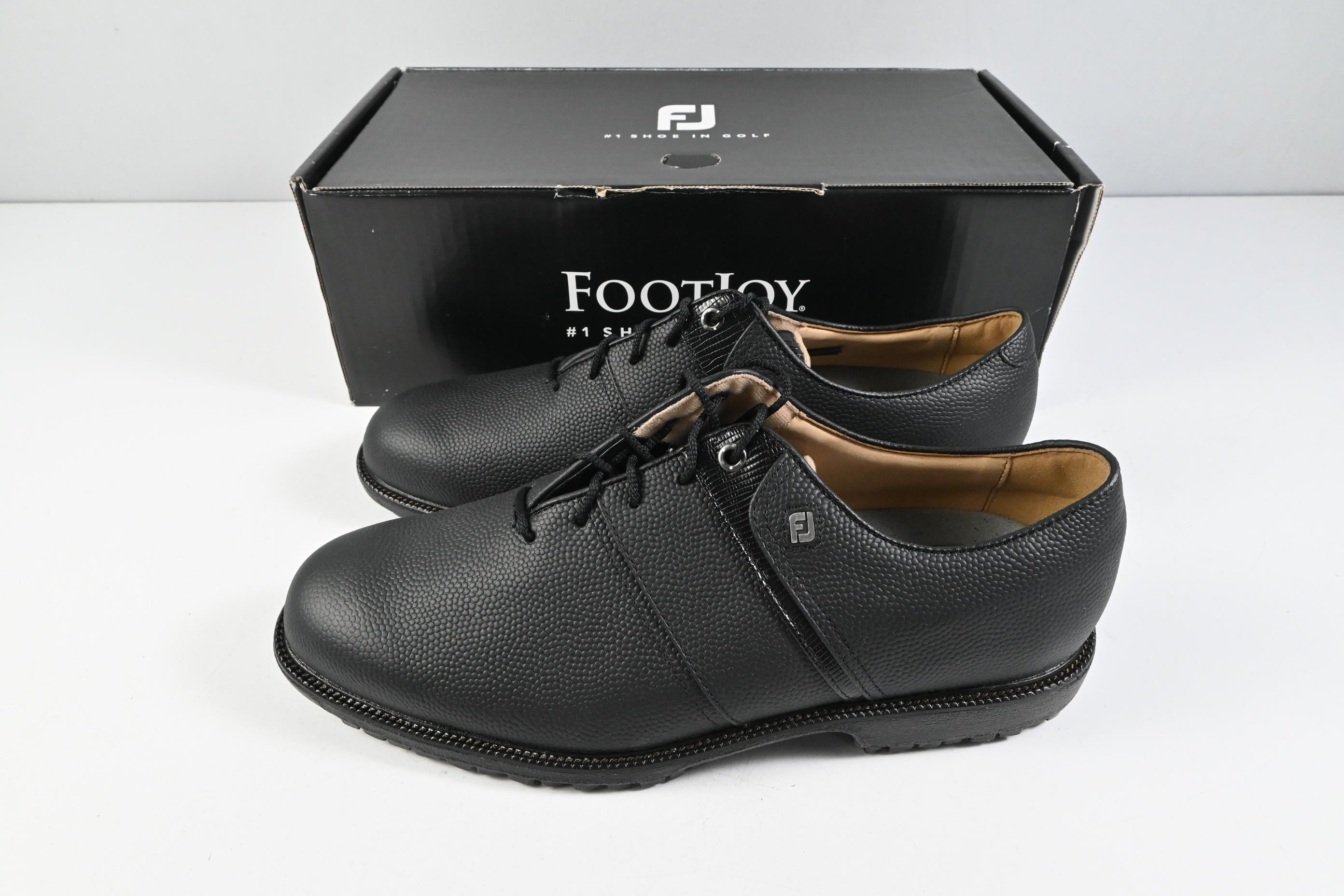 FootJoy MyJoy Premiere Series Packard Golf Shoes / Size UK 10 / Black