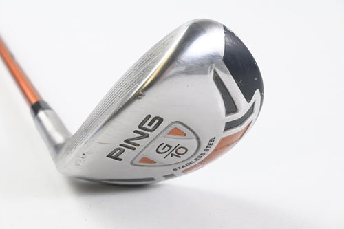 Left Hand Ping G10 #4 Hybrid / 24 Degree / Stiff Flex Ping TFC 129 Shaft