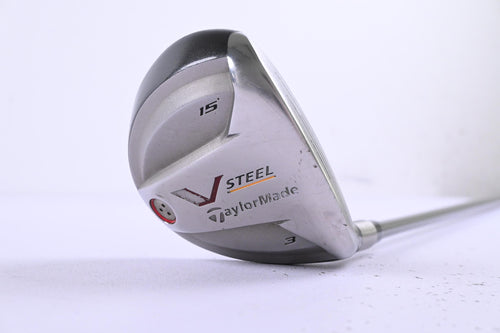Taylormade V-Steel #3 Wood / 15 Degree / Regular Flex Ultralite 65 Shaft