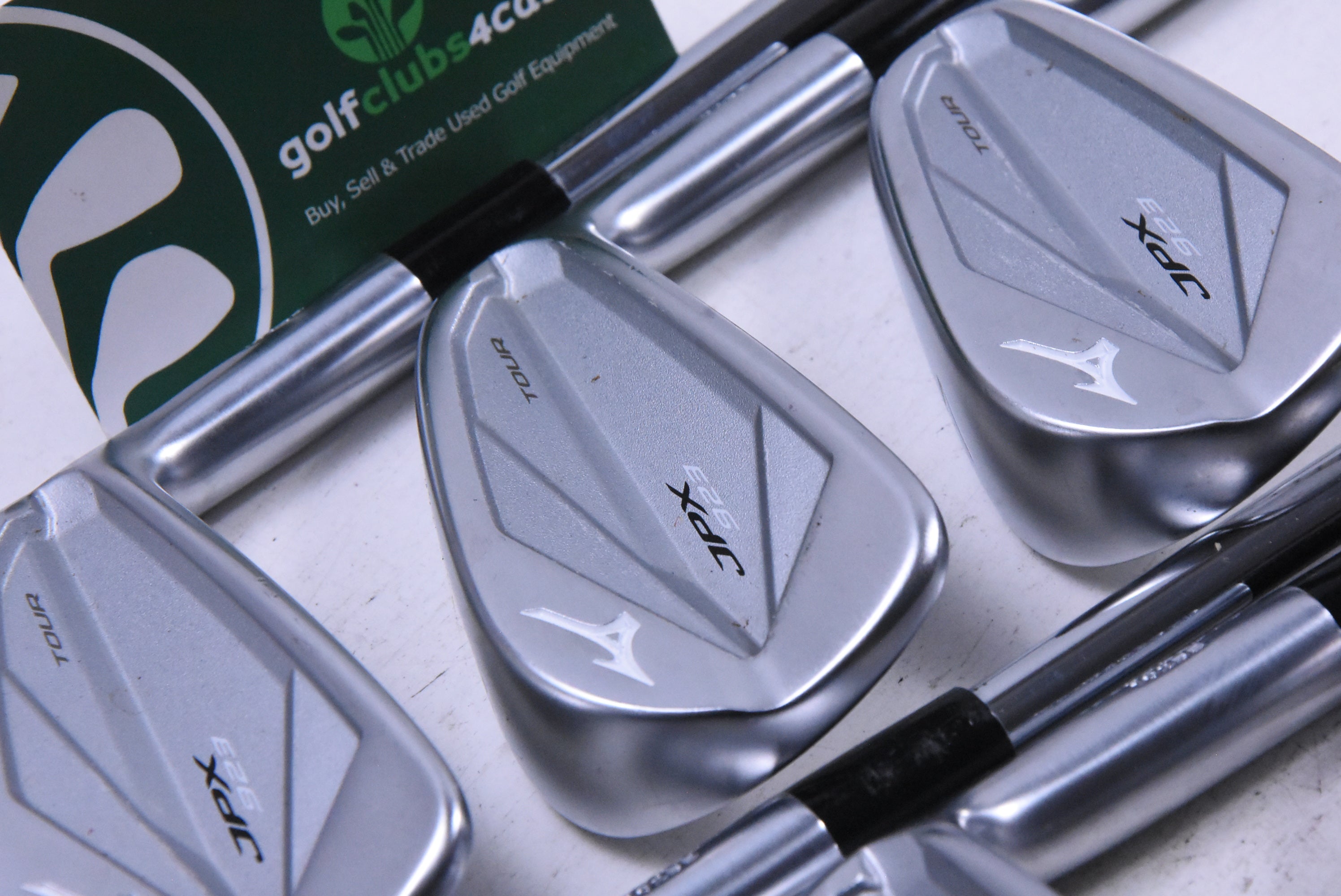Mizuno JPX 923 Tour Irons / 5-PW / Stiff Flex KBS $-Taper Mizuno JPX 923 Tour Irons / 5-PW / Stiff Flex KBS $-Taper