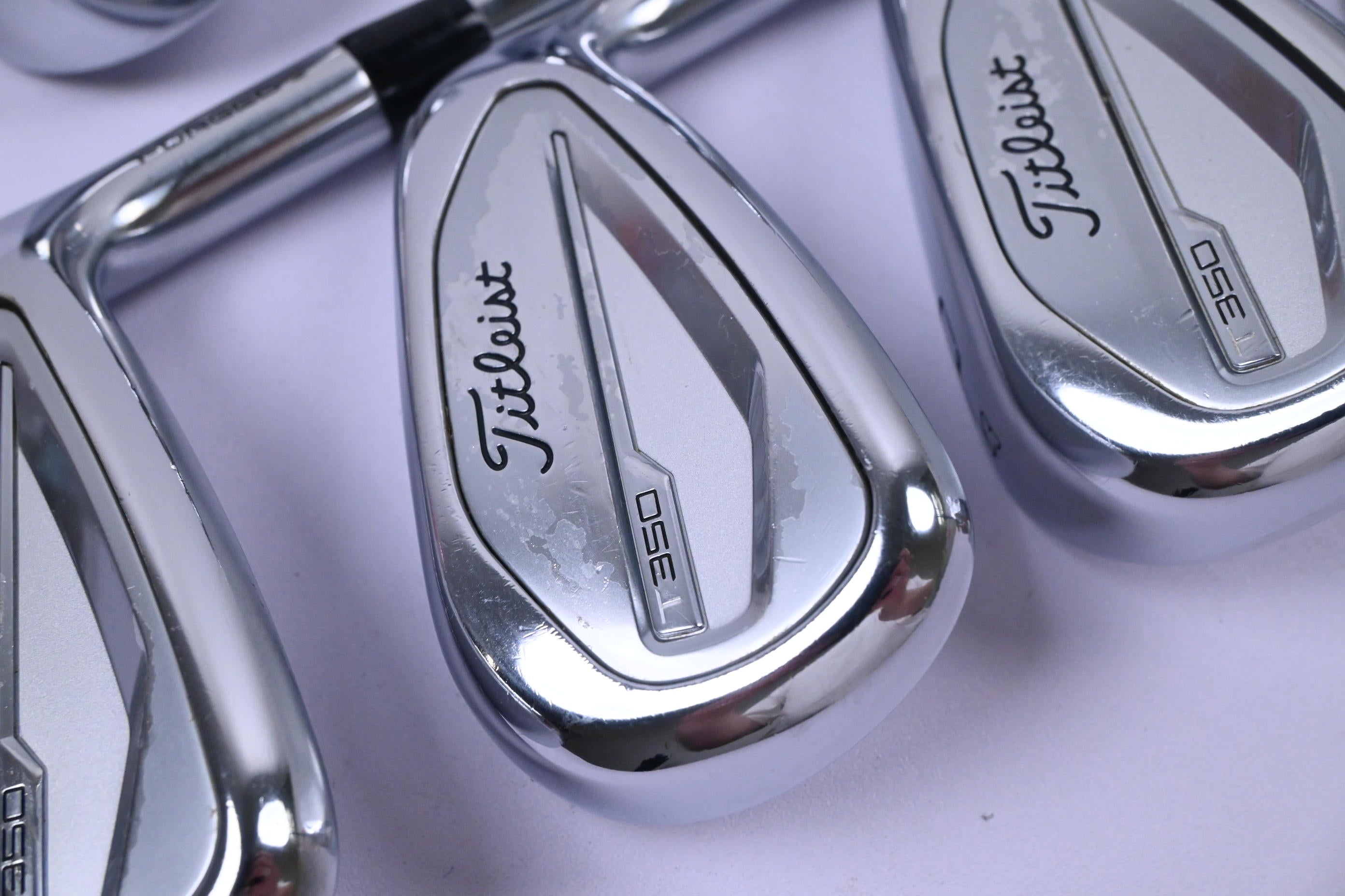 Titleist T350 Irons / 5-PW+48° / Regular Flex True Temper AMT Red R300 Shaft