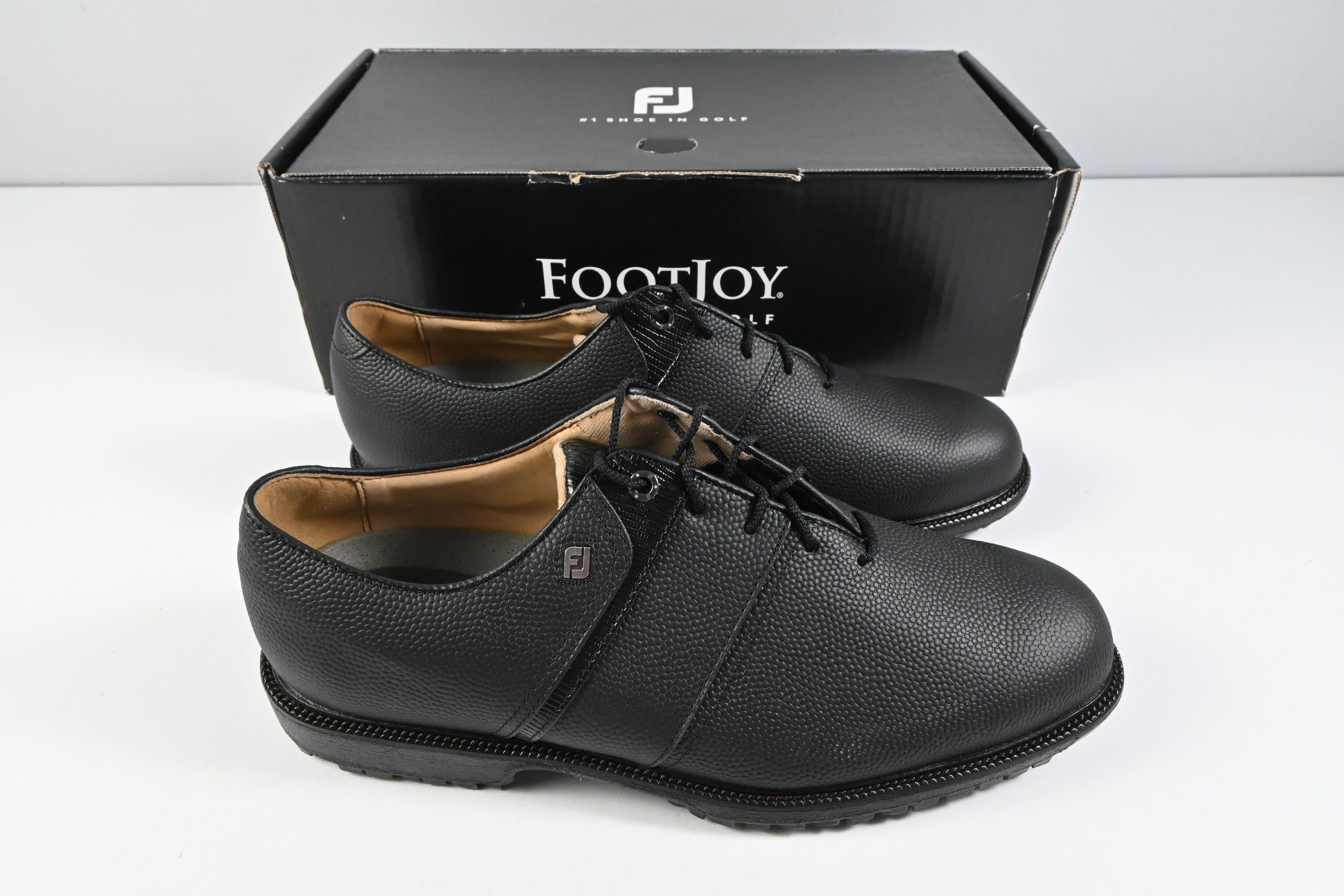 FootJoy MyJoy Premiere Series Packard Golf Shoes / Size UK 10 / Black