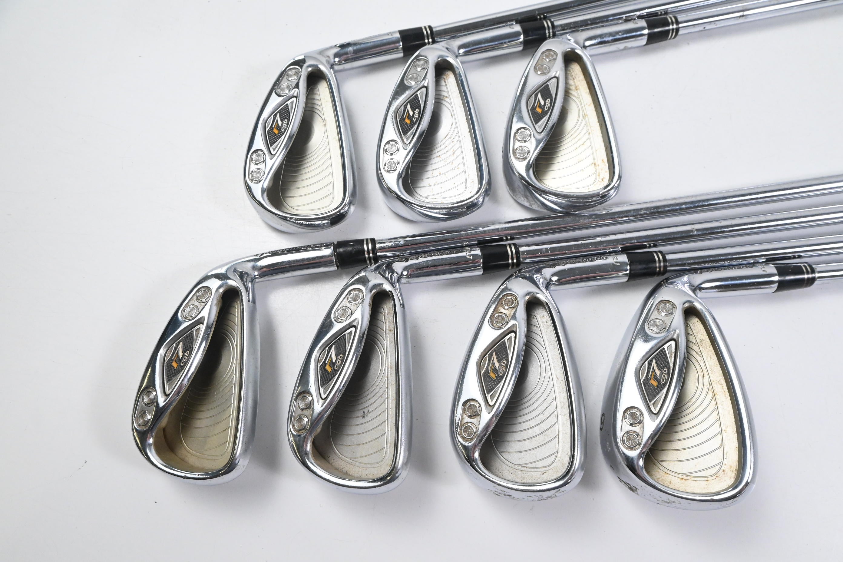 Taylormade R7 CGB Irons / 3-9i / Regular Flex T-Step Ultralite Shafts