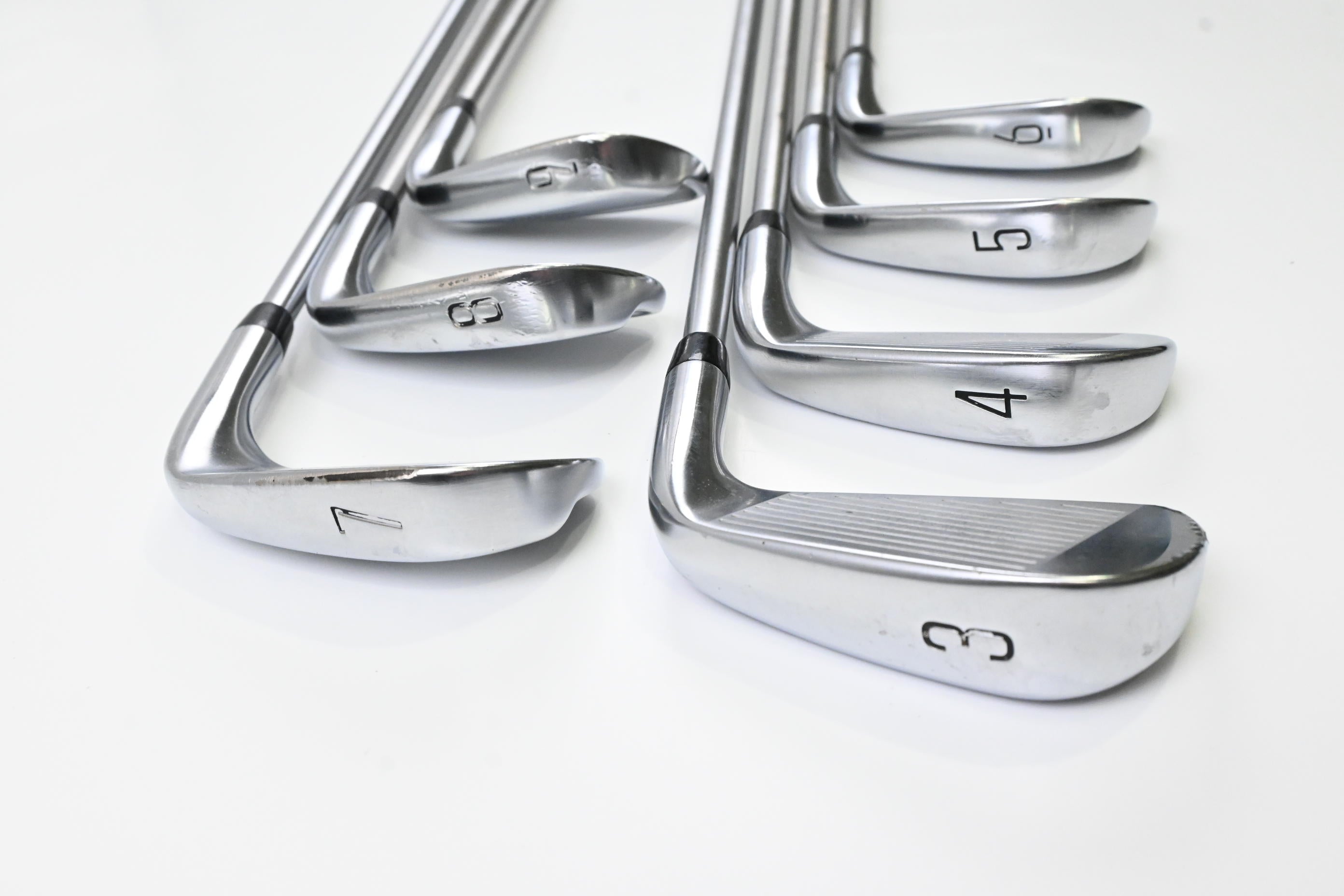 Left Hand Titleist T100 2023 Irons / 3-9i / X-Flex KBS Tour C-Taper Lite 115