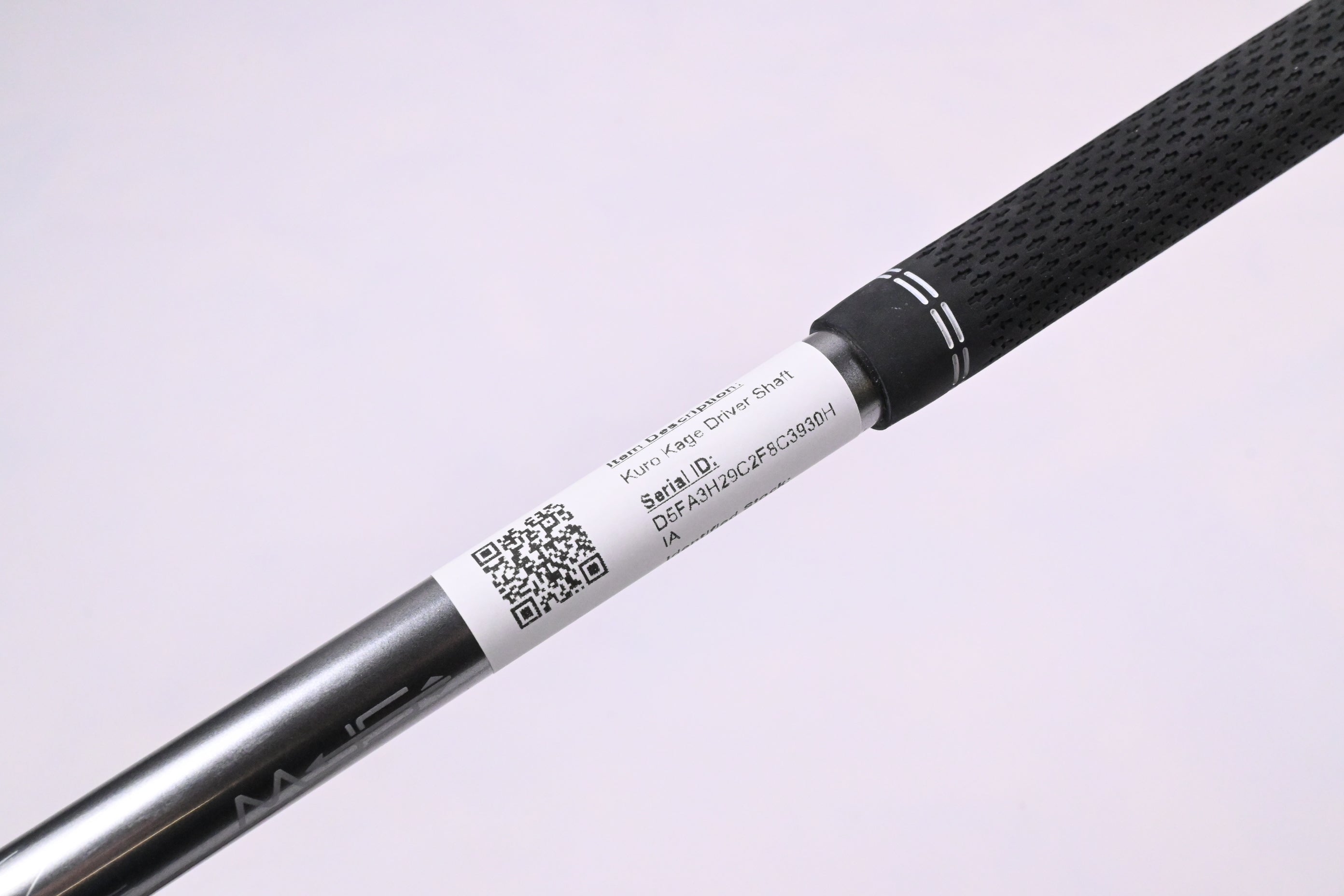 Mitsubishi Chemical Kuro Kage Black 40 Driver Shaft / Ladies Flex / Titleist